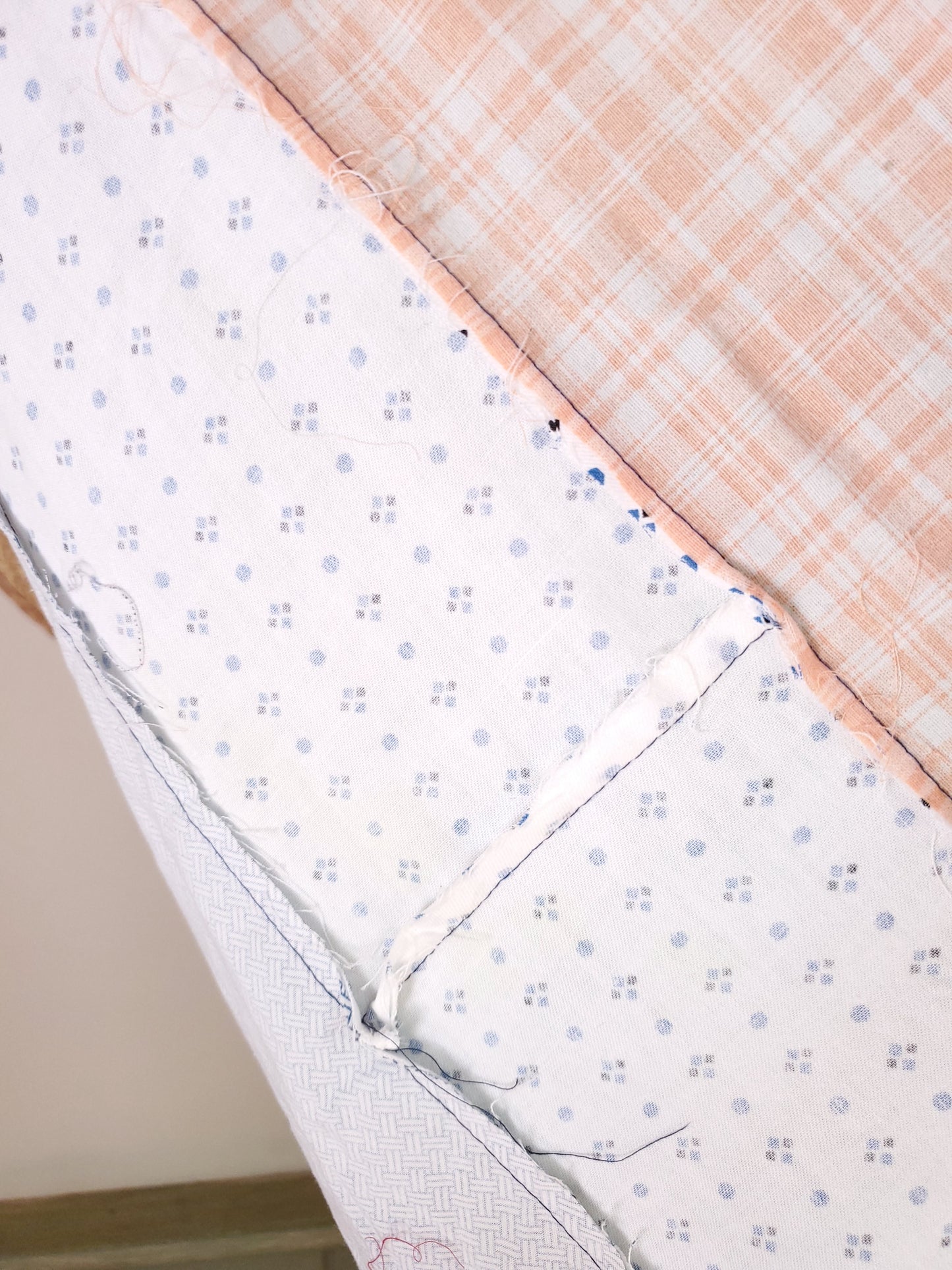 Granny Sheet Quilt Top