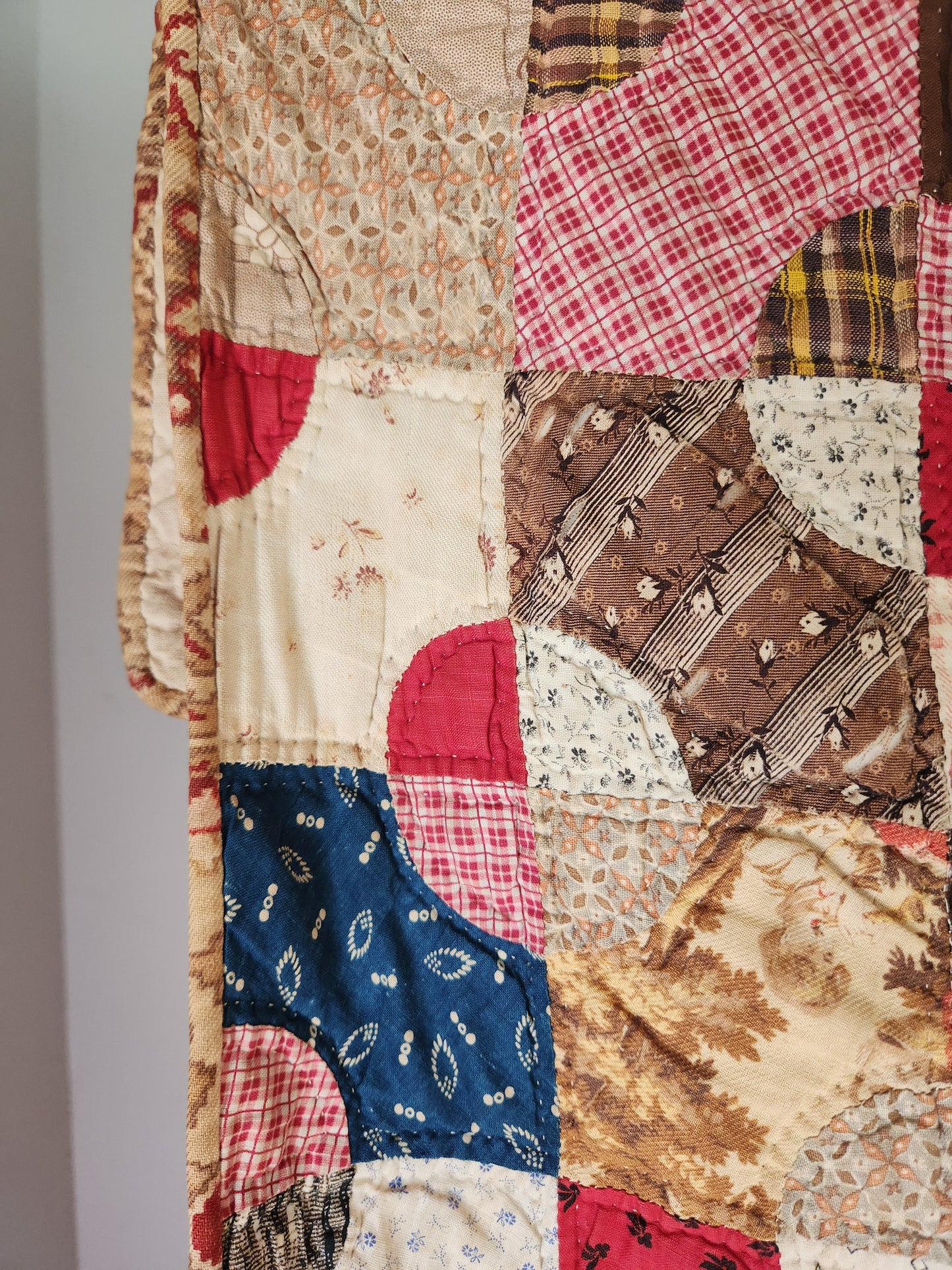 Antique Snowball Quilt c1890