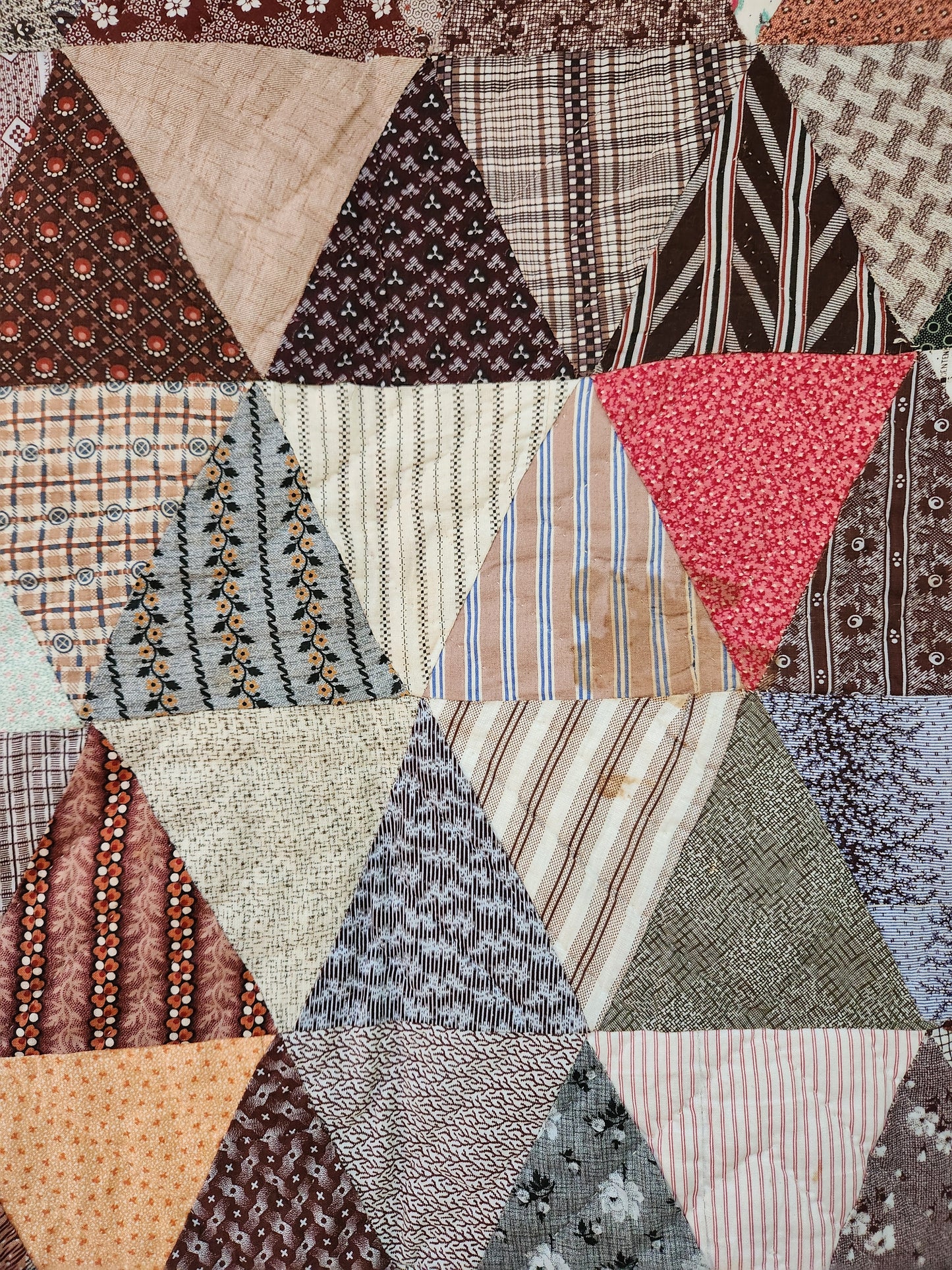 Antique Semi Charm Quilt c1890