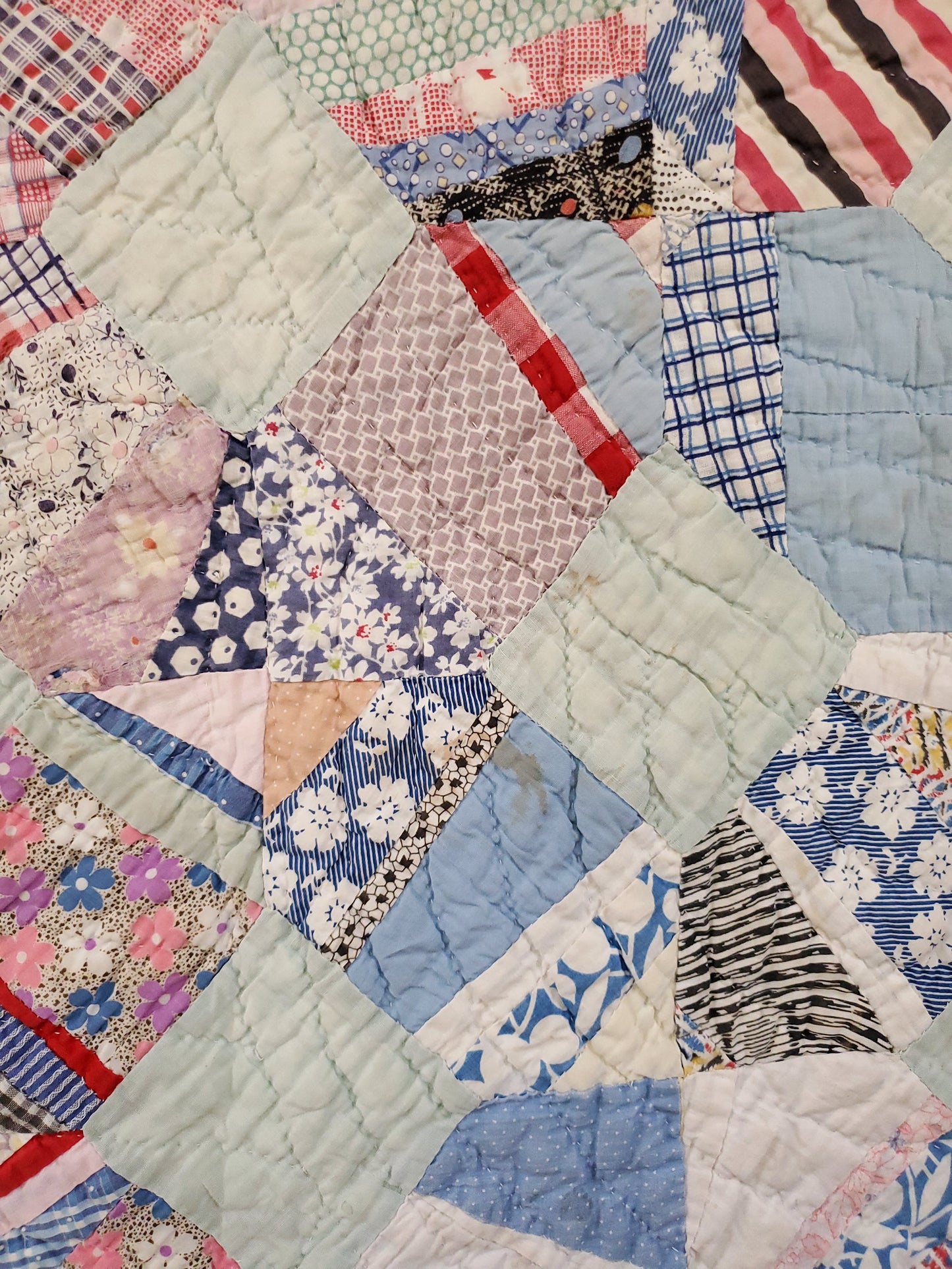 Vintage Patchwork Quilt c1930