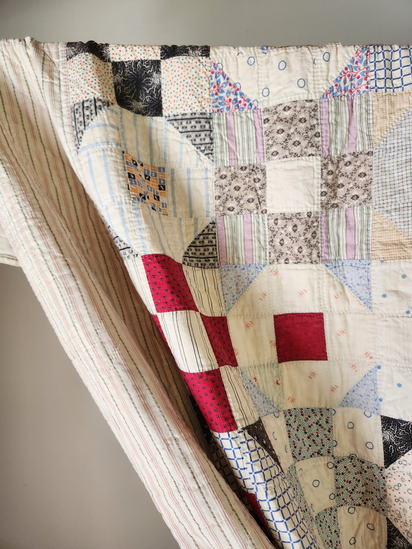 Antique Patchwork Quilt ca 1900