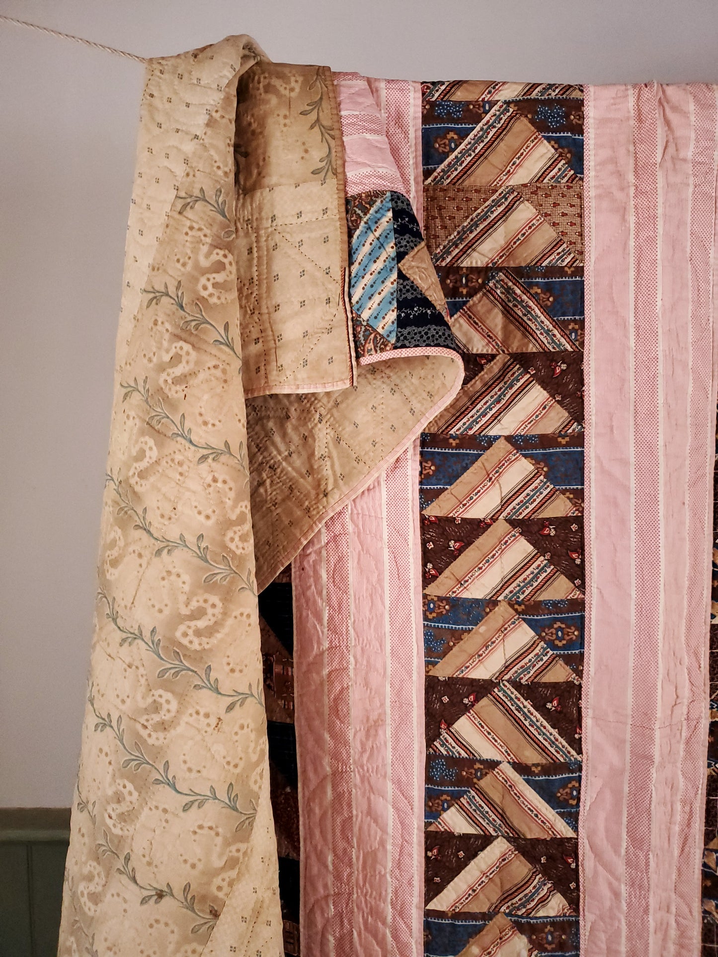 19th Century Flying Geese Quilt