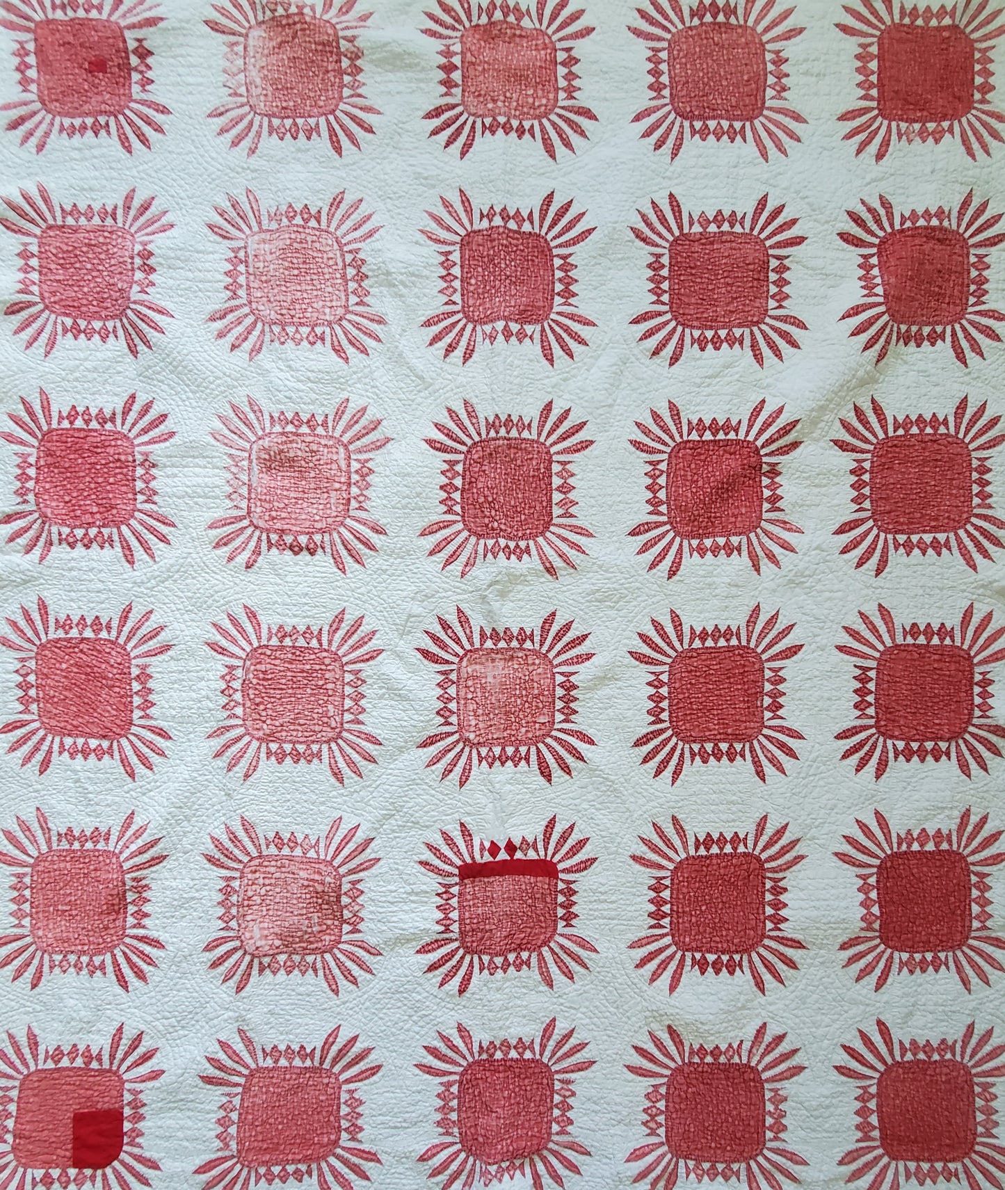 Hand Pieced Antique Quilt