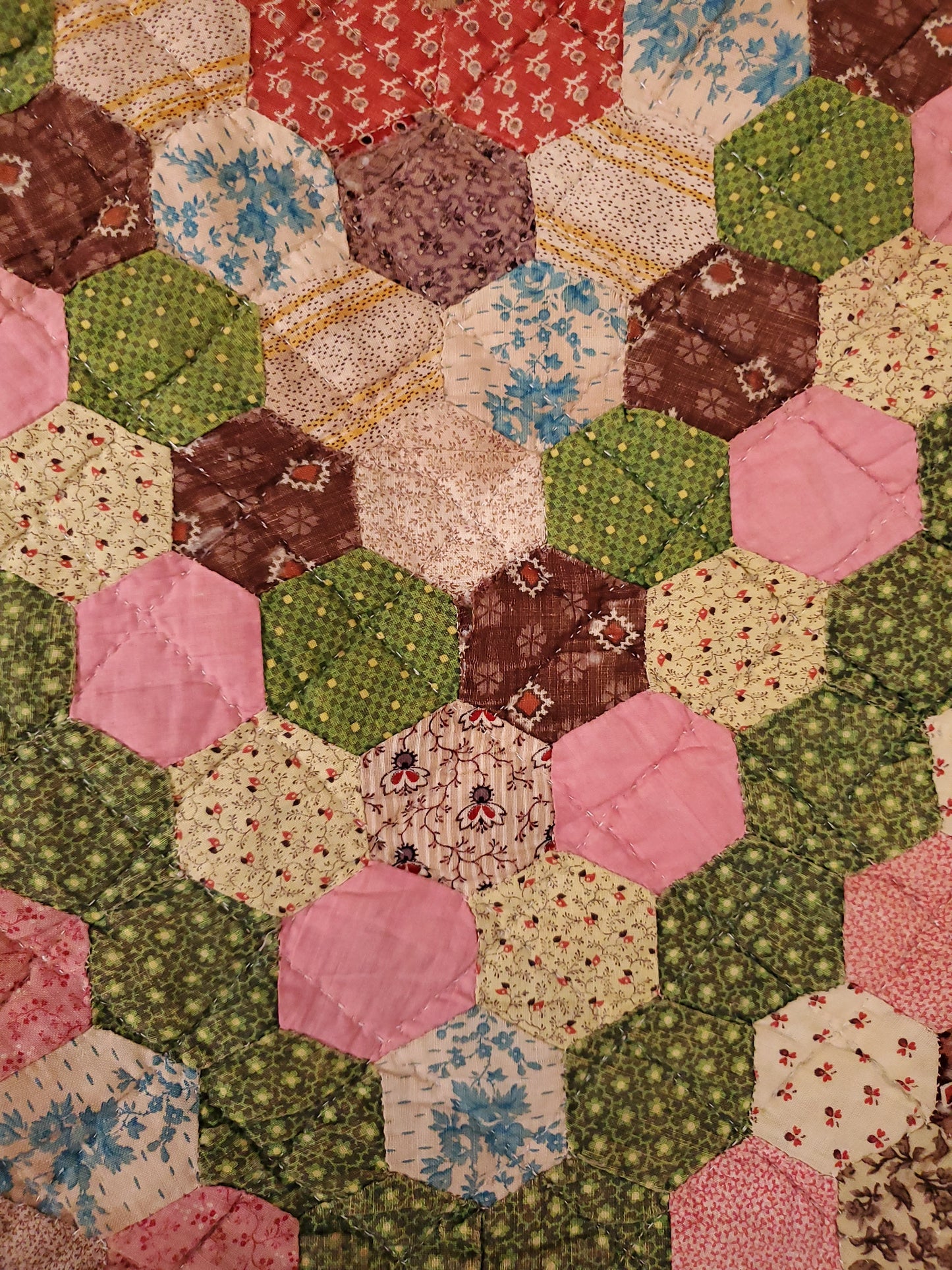 Hexagon Flower Quilt