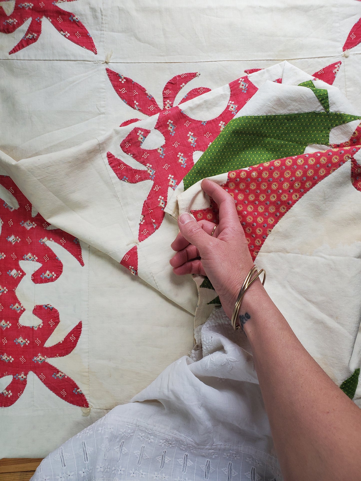 19th Century Applique Coverlet