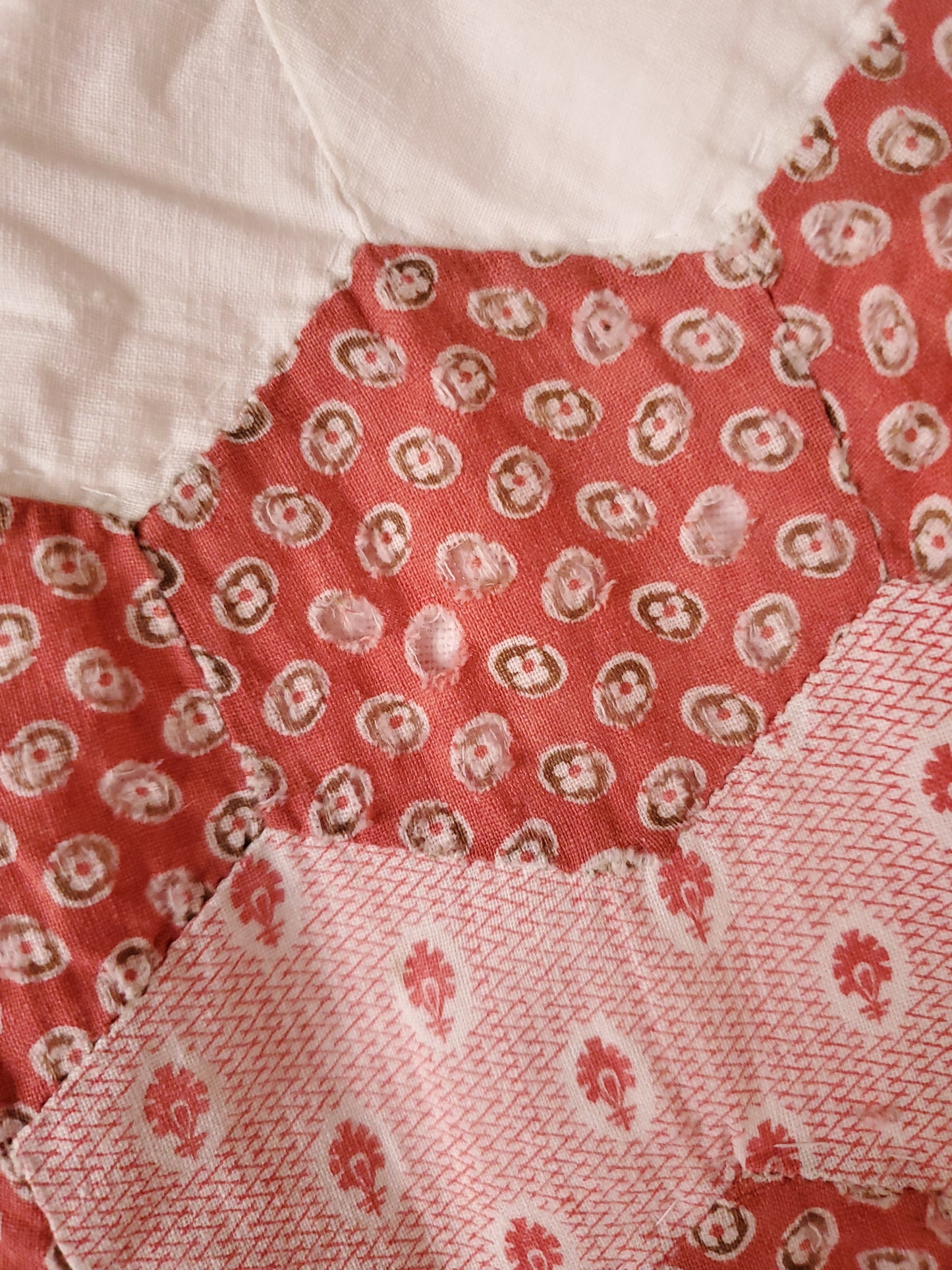 Pink Hexagon Quilt