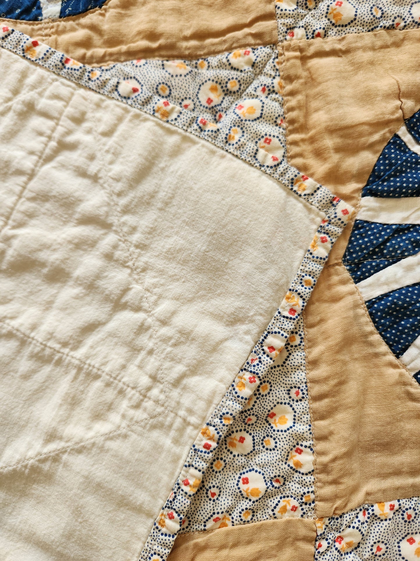 Vintage Wagon Wheel Quilt