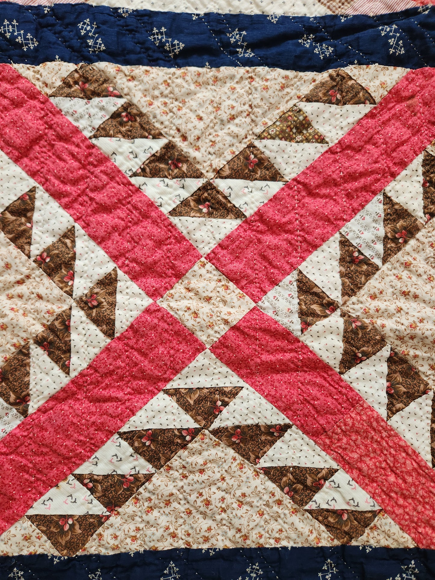 Antique Patchwork Quilt c1890