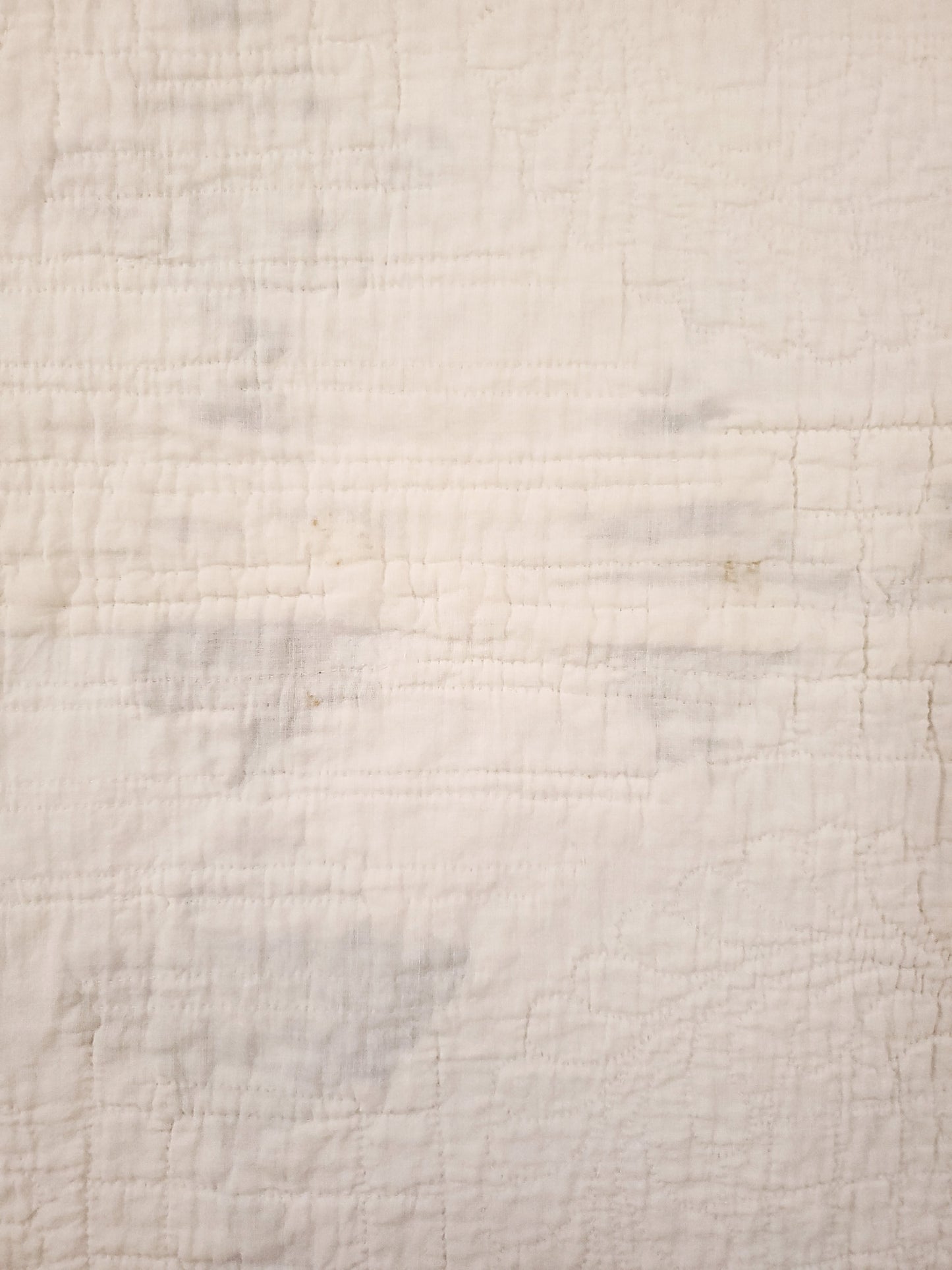 Antique Blue & White Patchwork Quilt