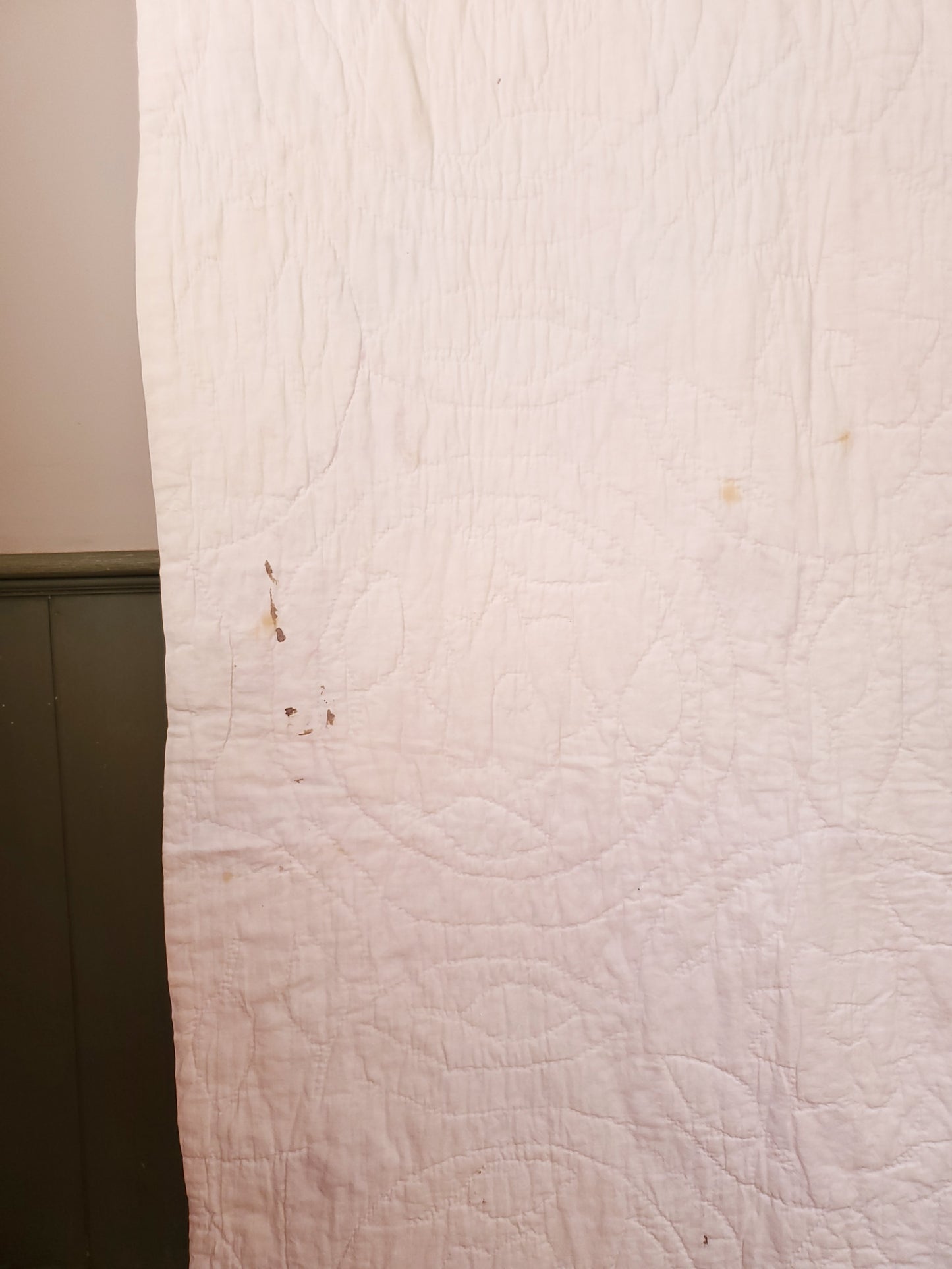 Vintage Feed Sack Ceasar's Crown Quilt