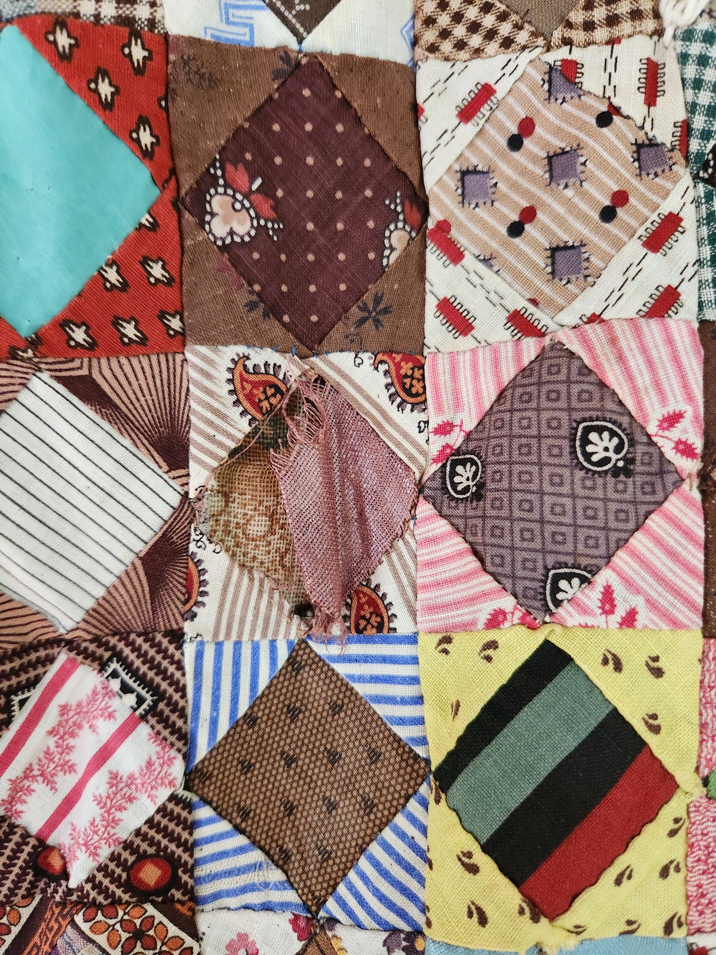 Postage Square in a Square Quilt