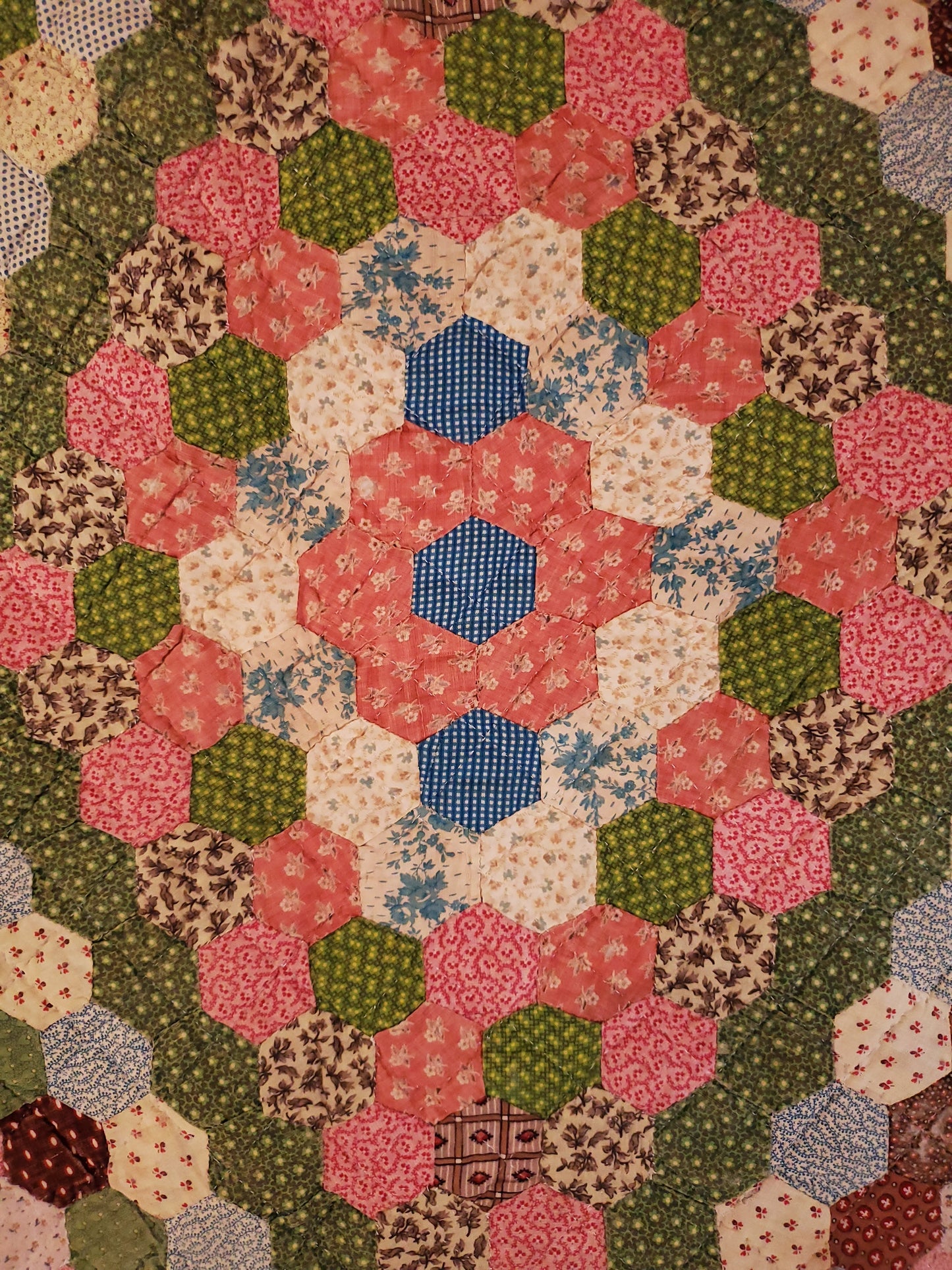 Hexagon Flower Quilt