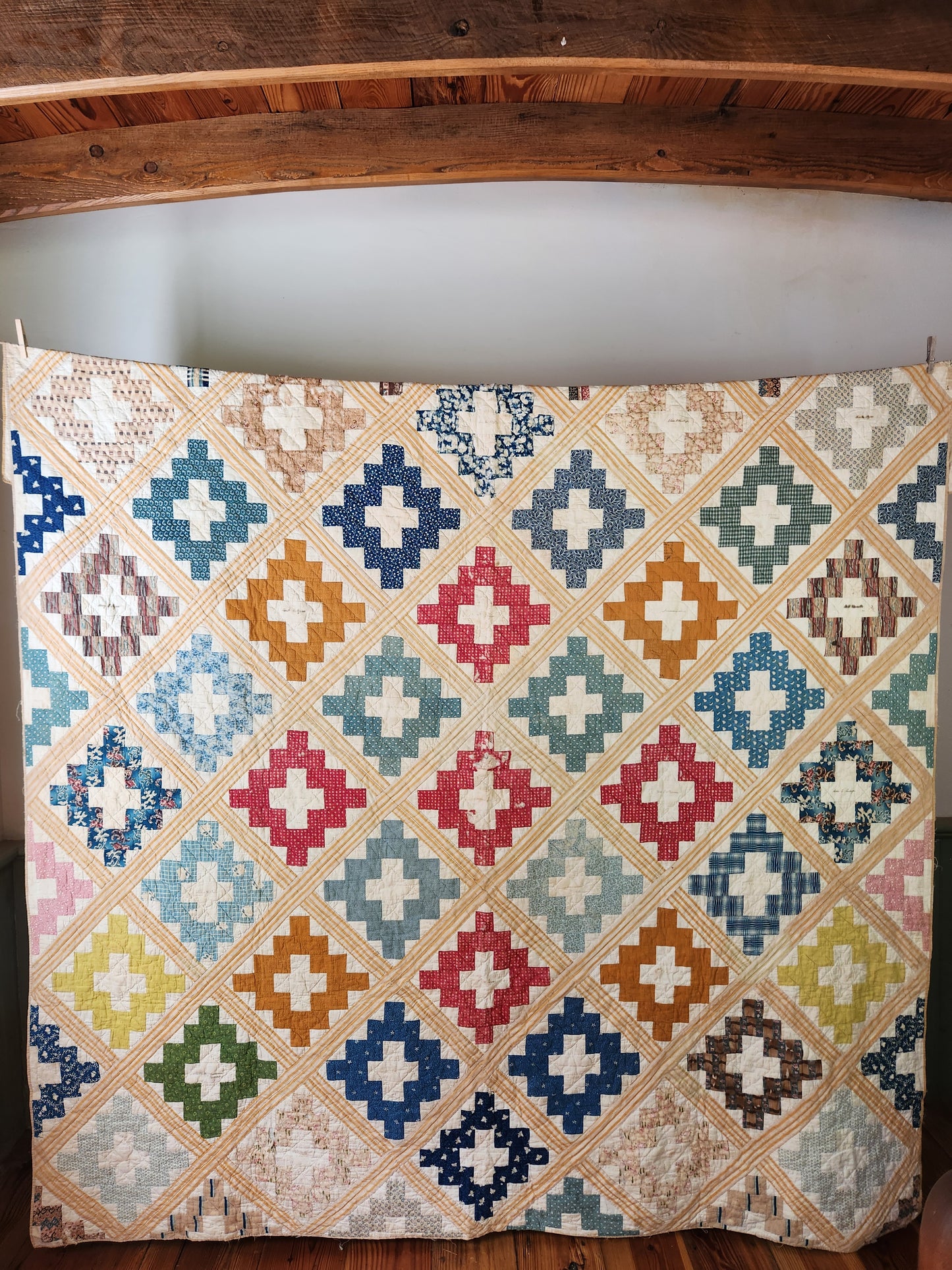 Antique Album Quilt c1855