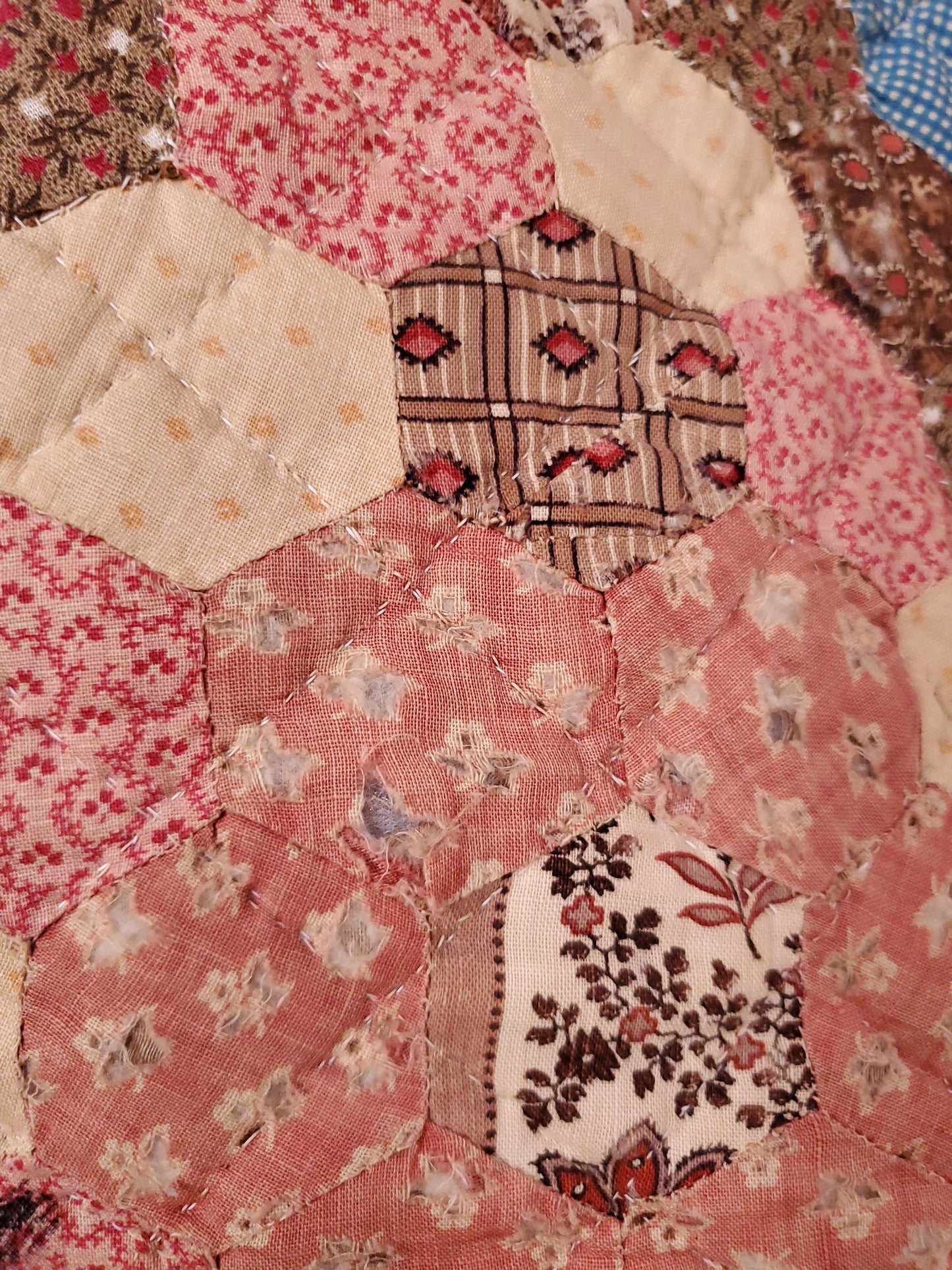 Hexagon Flower Quilt