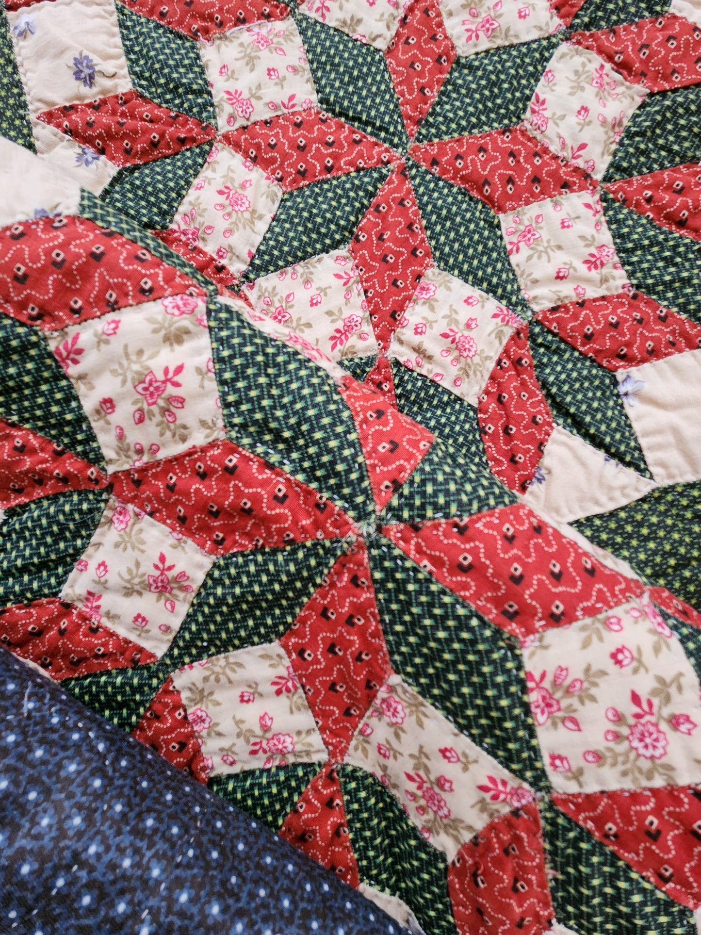 Antique Carpenter's Star Quilt