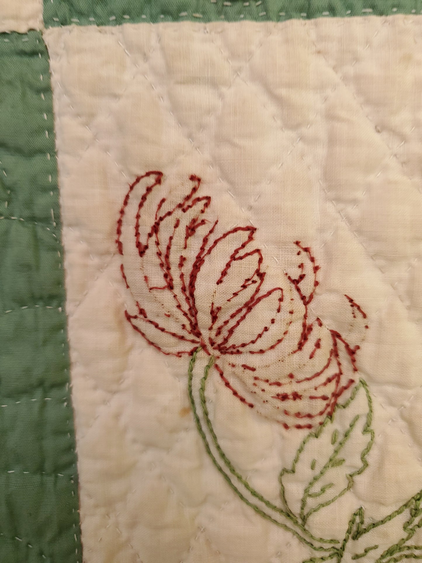 Ruby McKim Flower Garden Quilt, c1930