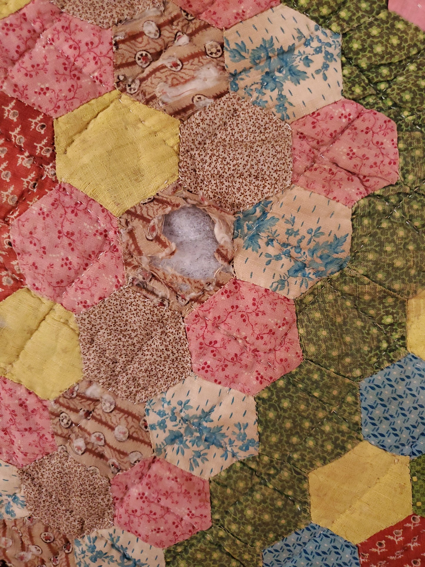 Hexagon Flower Quilt