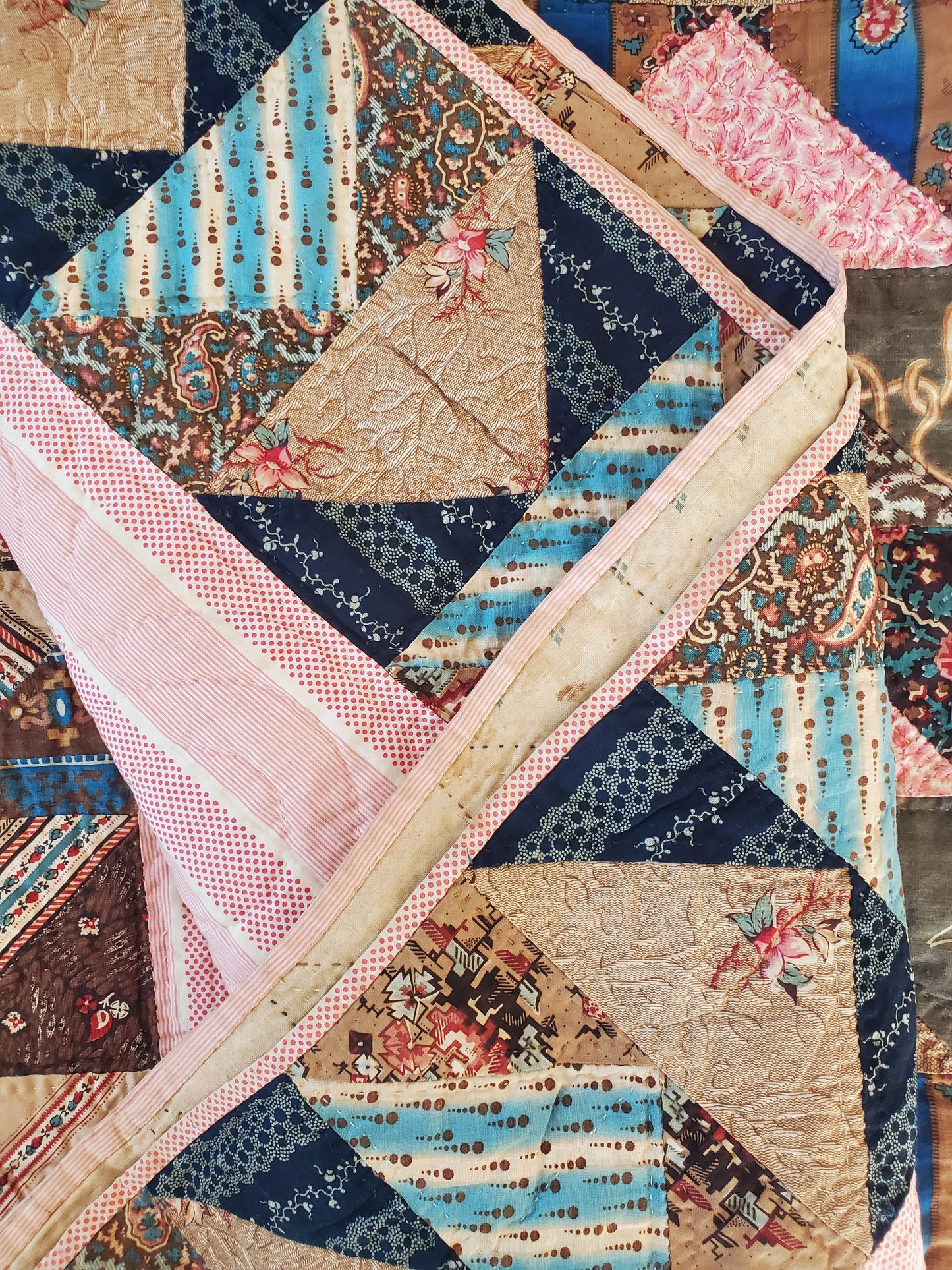 19th Century Flying Geese Quilt