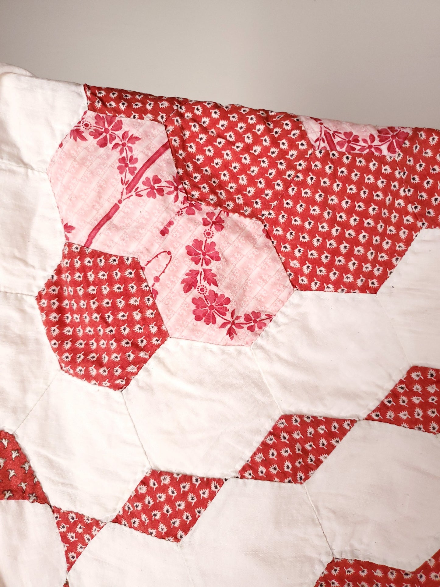 Pink Hexagon Quilt