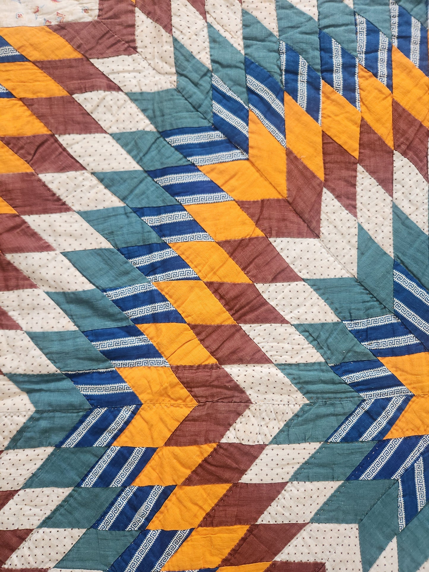 Vintage Lone Star Quilt c1920