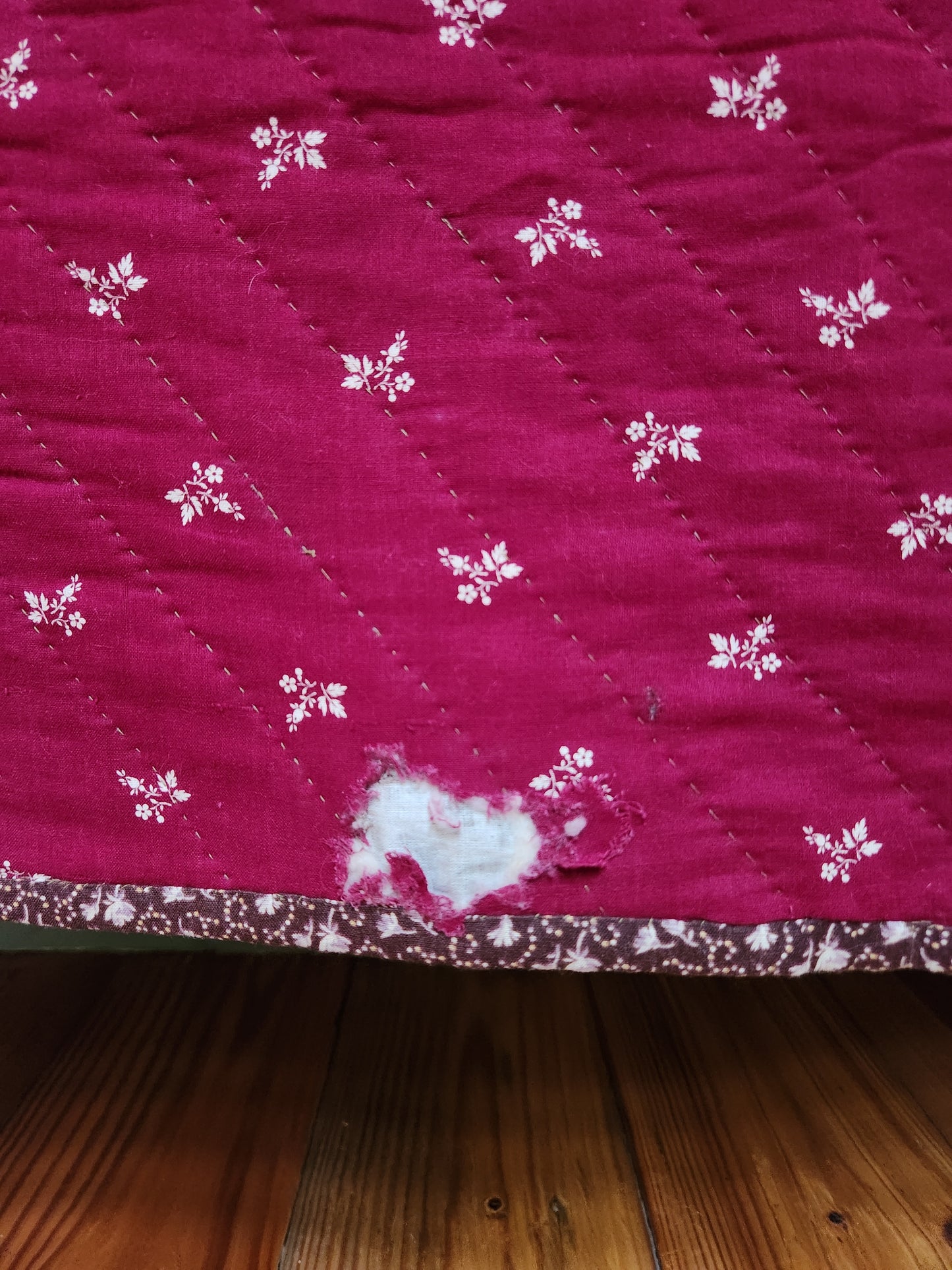 Mint Condition 19th Century Patchwork Quilt