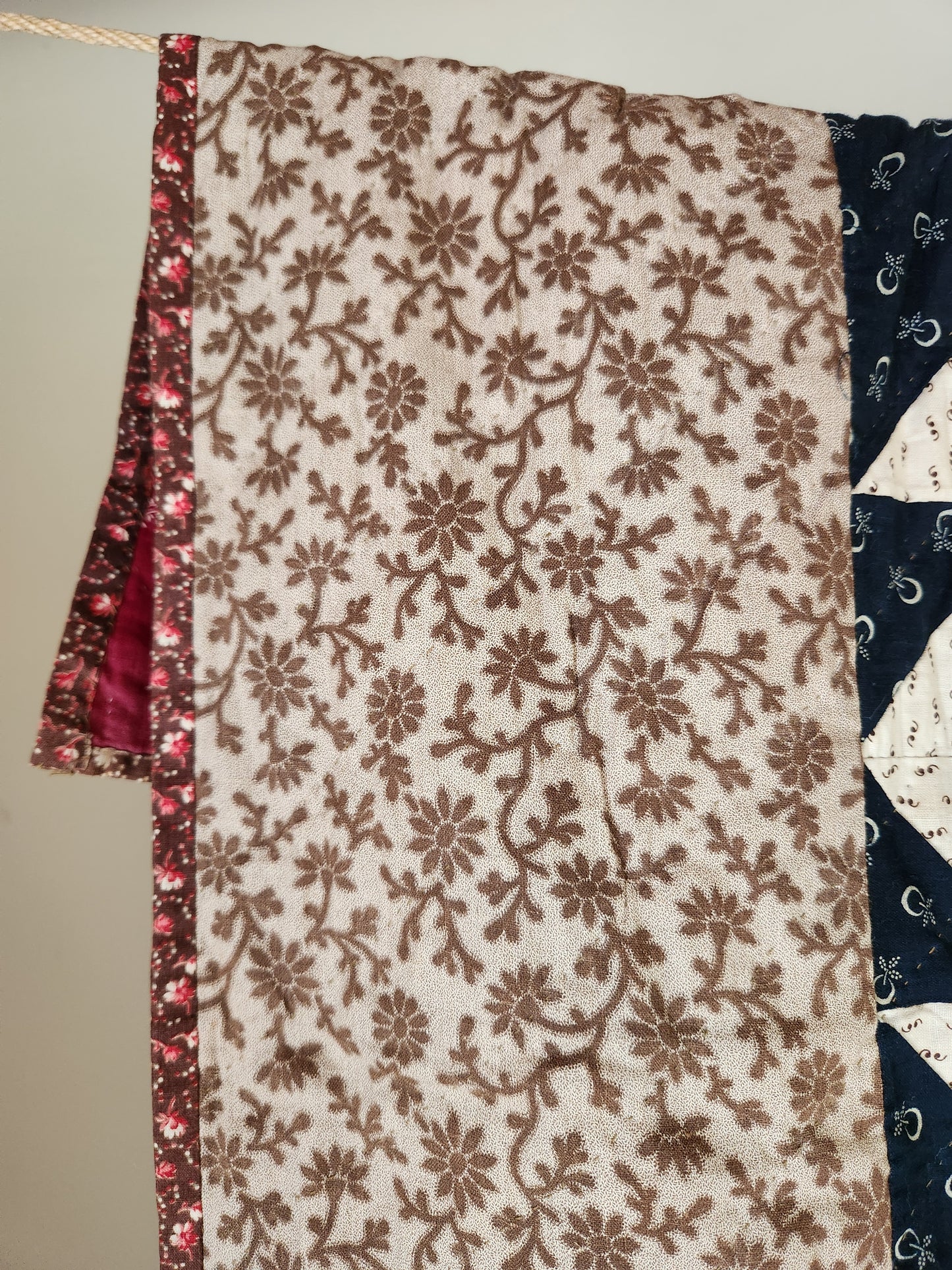 Mint Condition 19th Century Patchwork Quilt