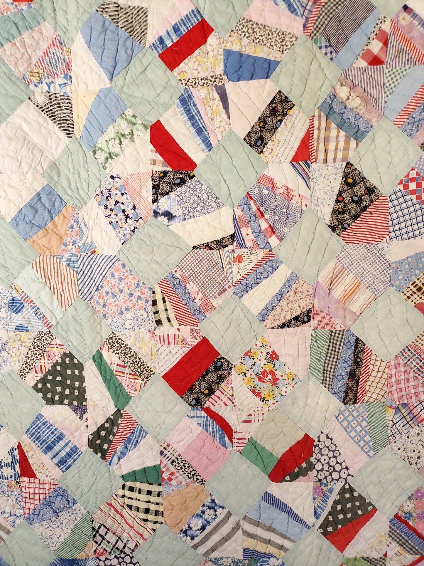 Vintage Patchwork Quilt c1930