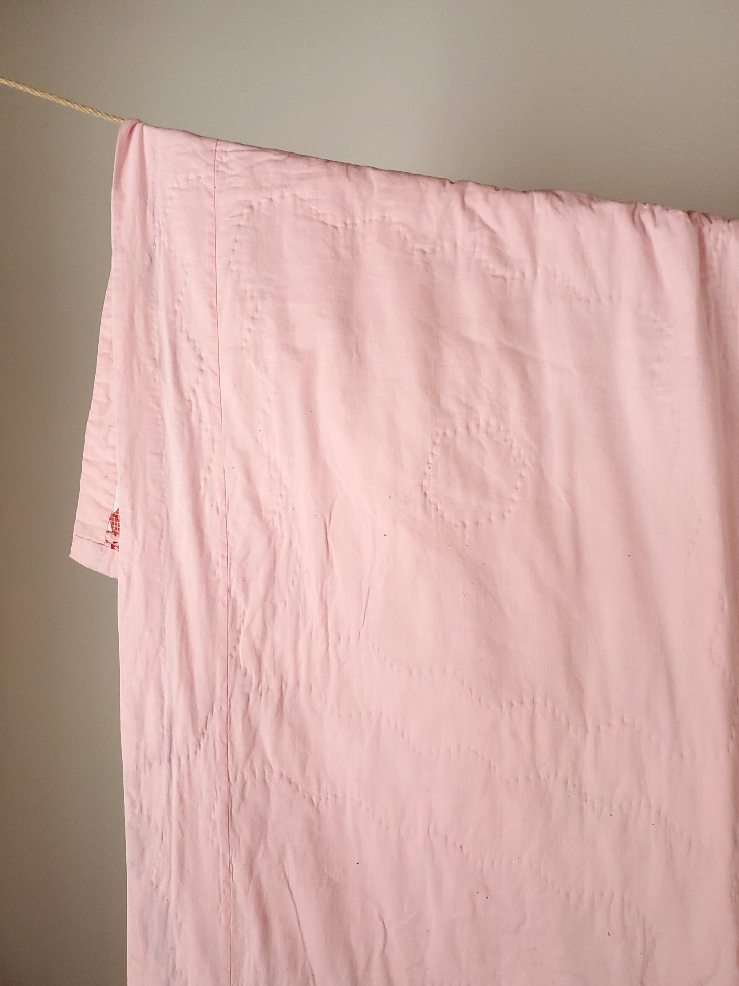 Pink Hexagon Quilt