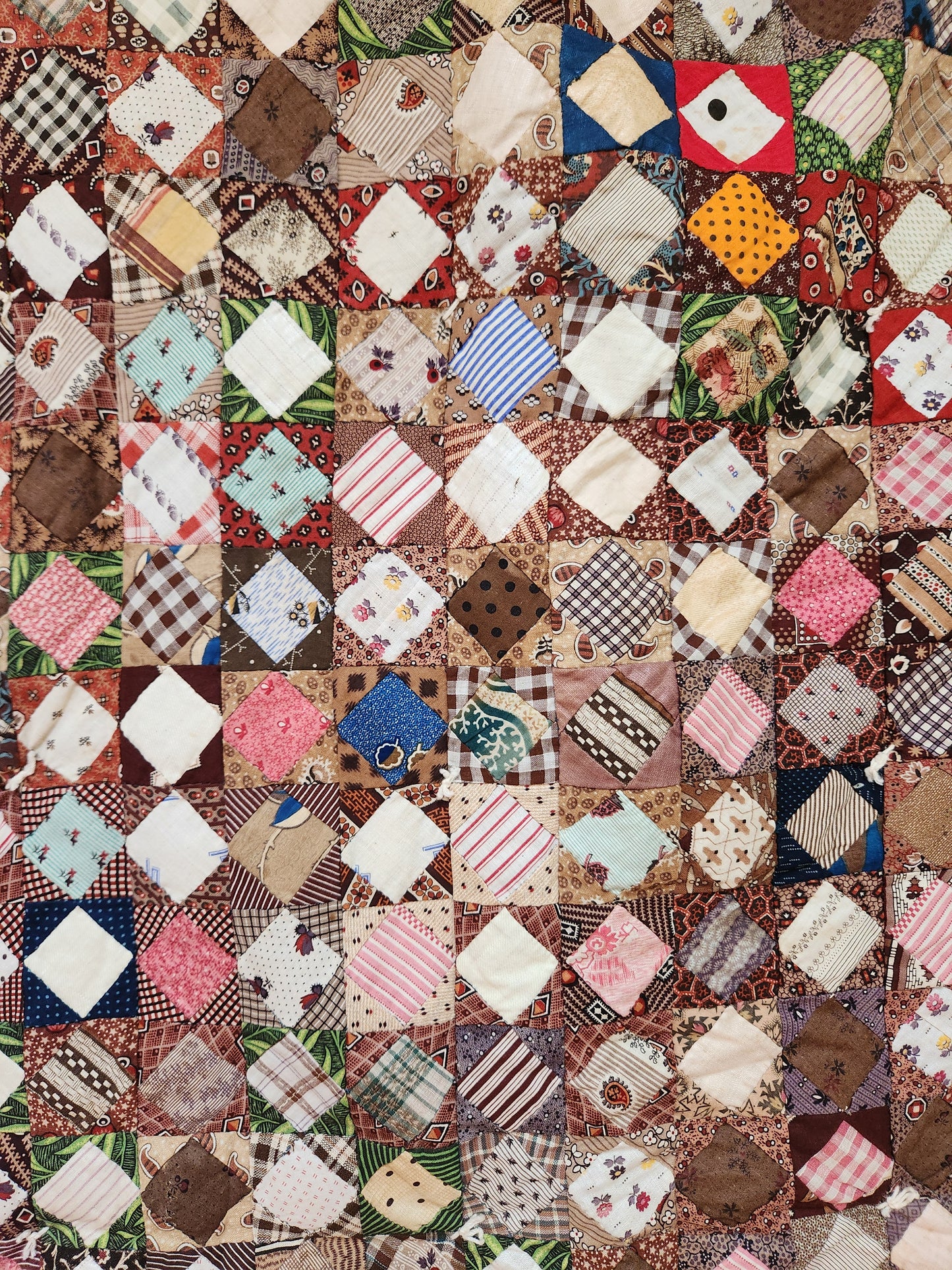 Postage Square in a Square Quilt