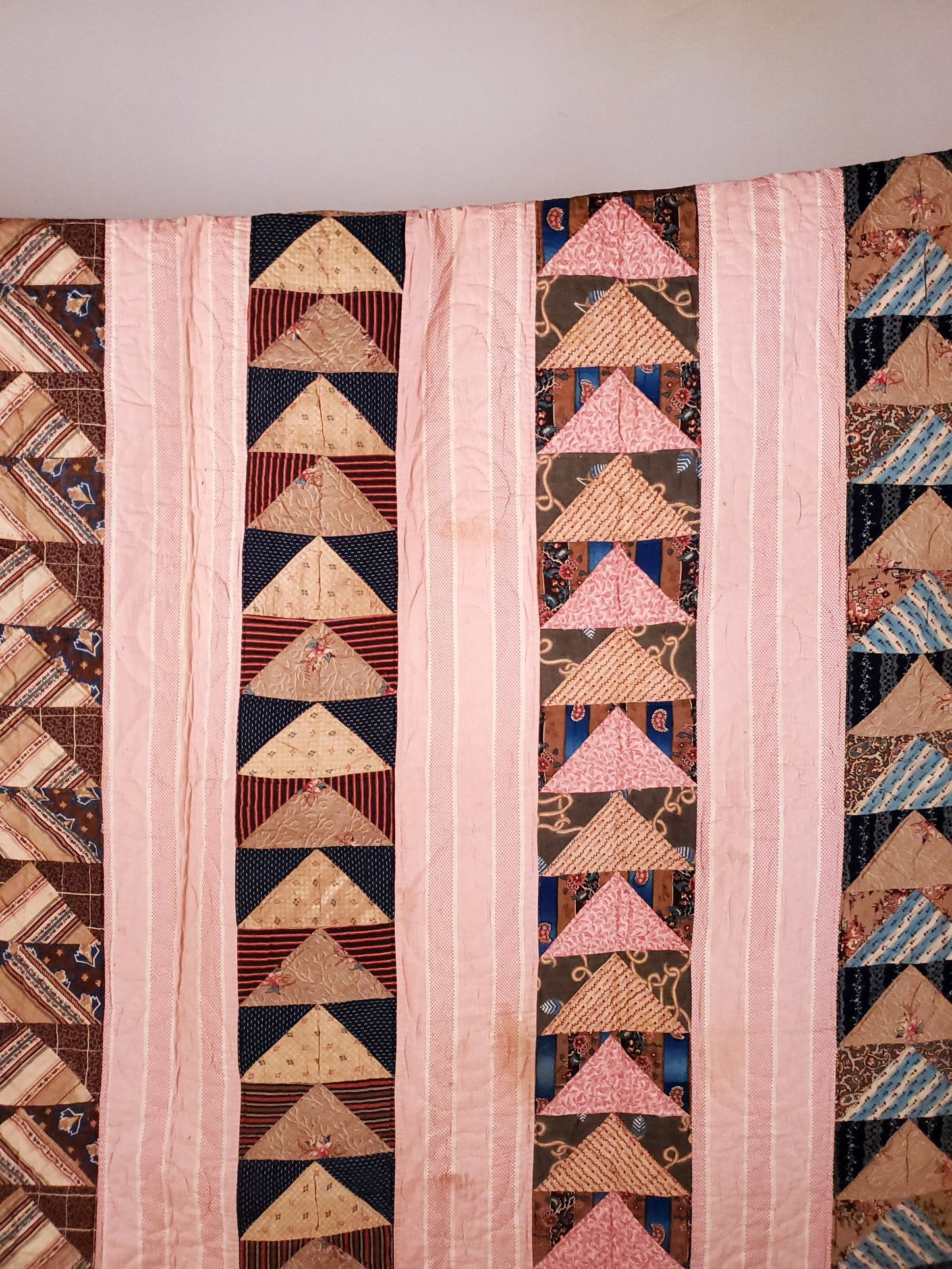 19th Century Flying Geese Quilt