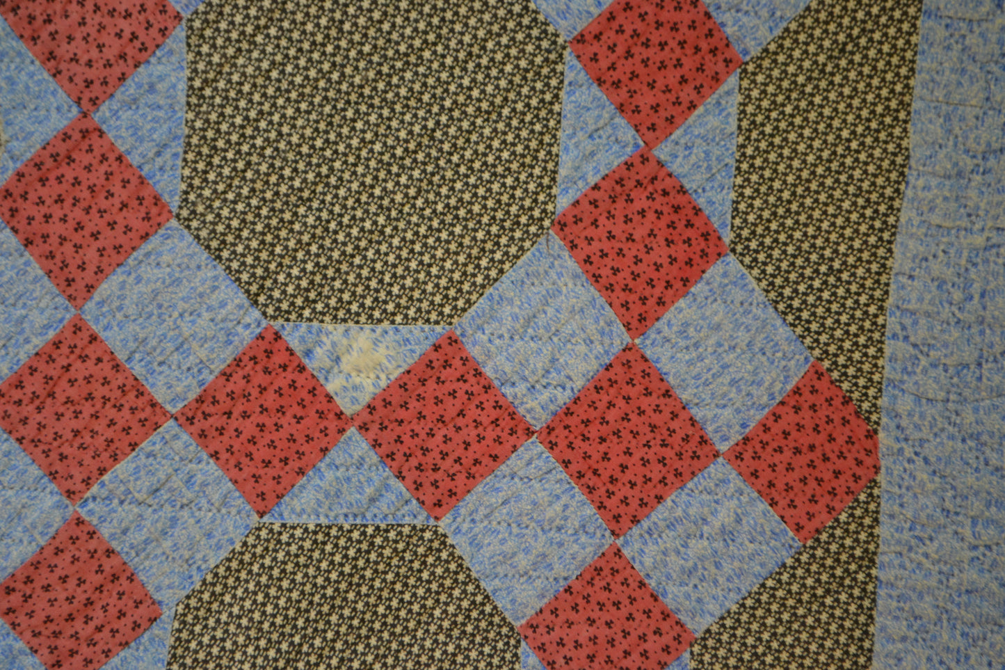 Antique Patchwork Quilt ca 1890