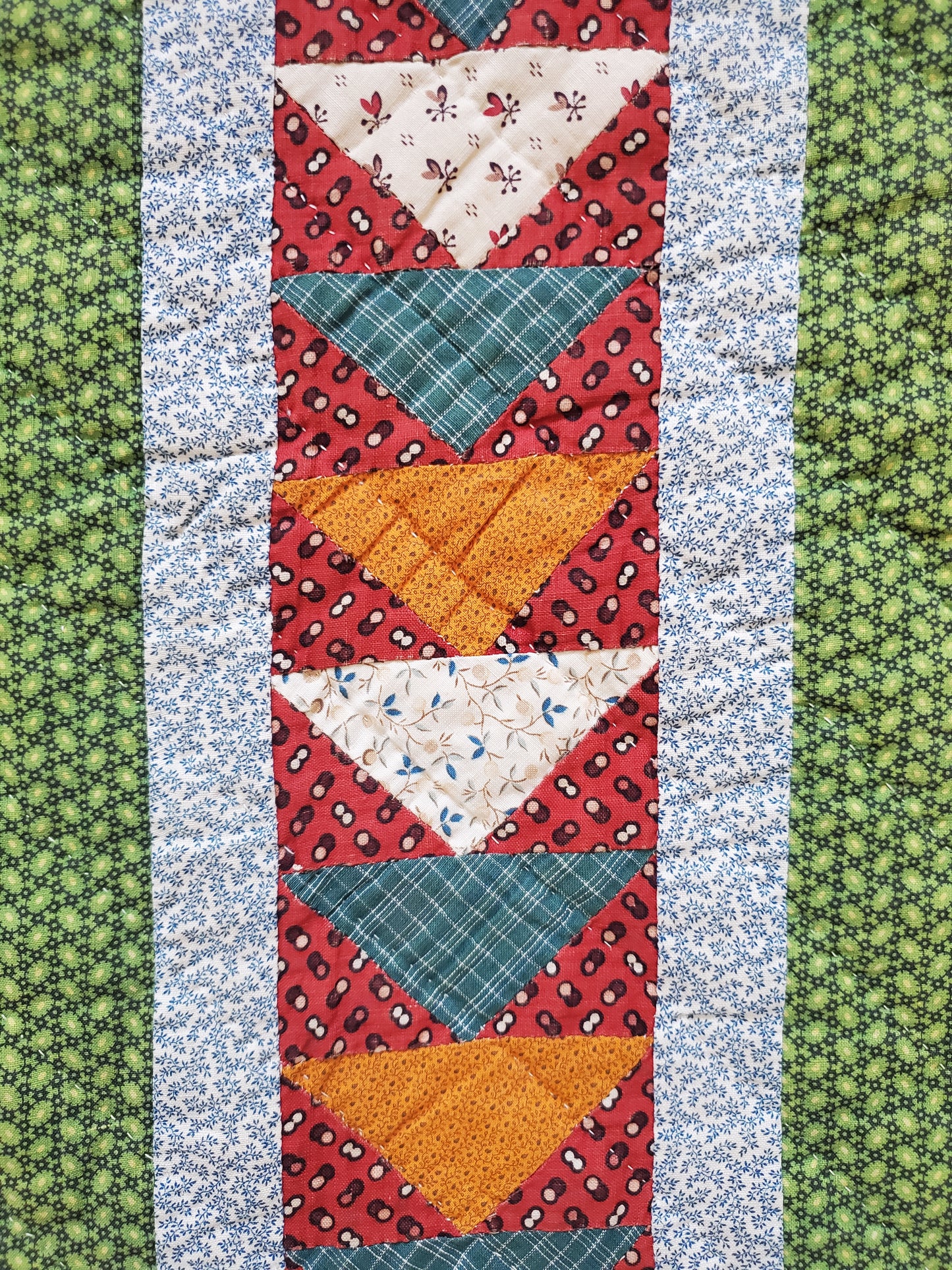 Flying Geese Antique Quilt ca 1880