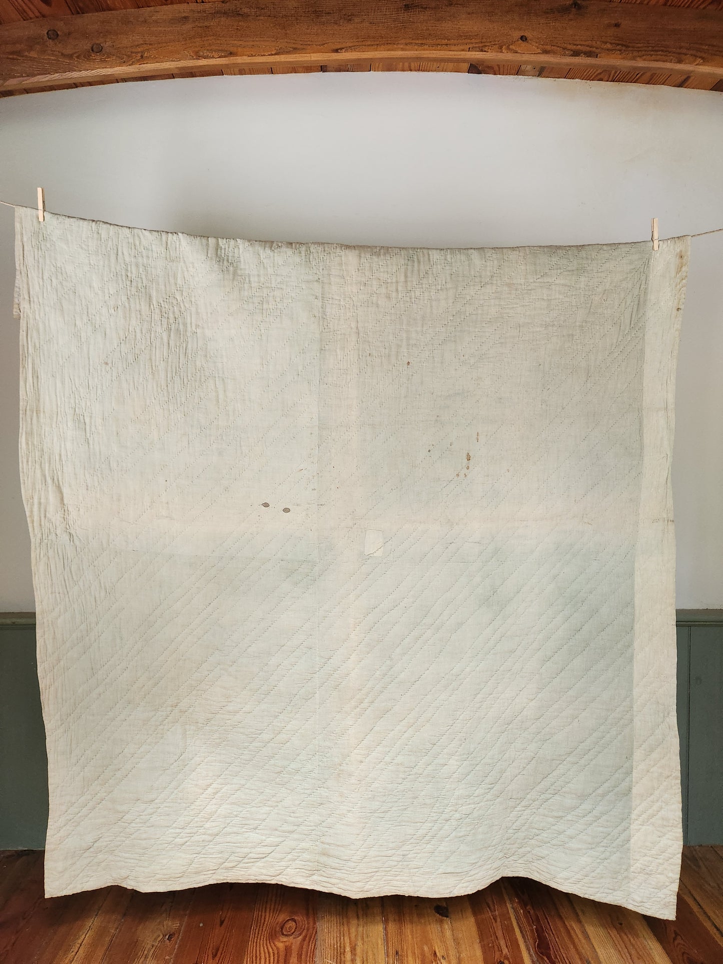 Antique String Quilt c1900