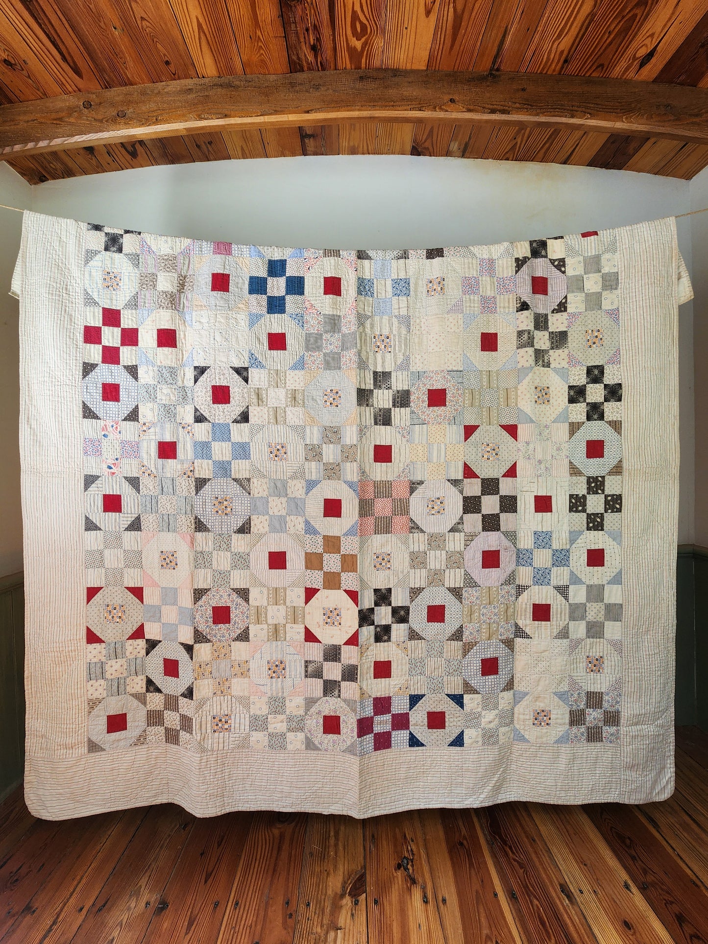 Antique Patchwork Quilt ca 1900