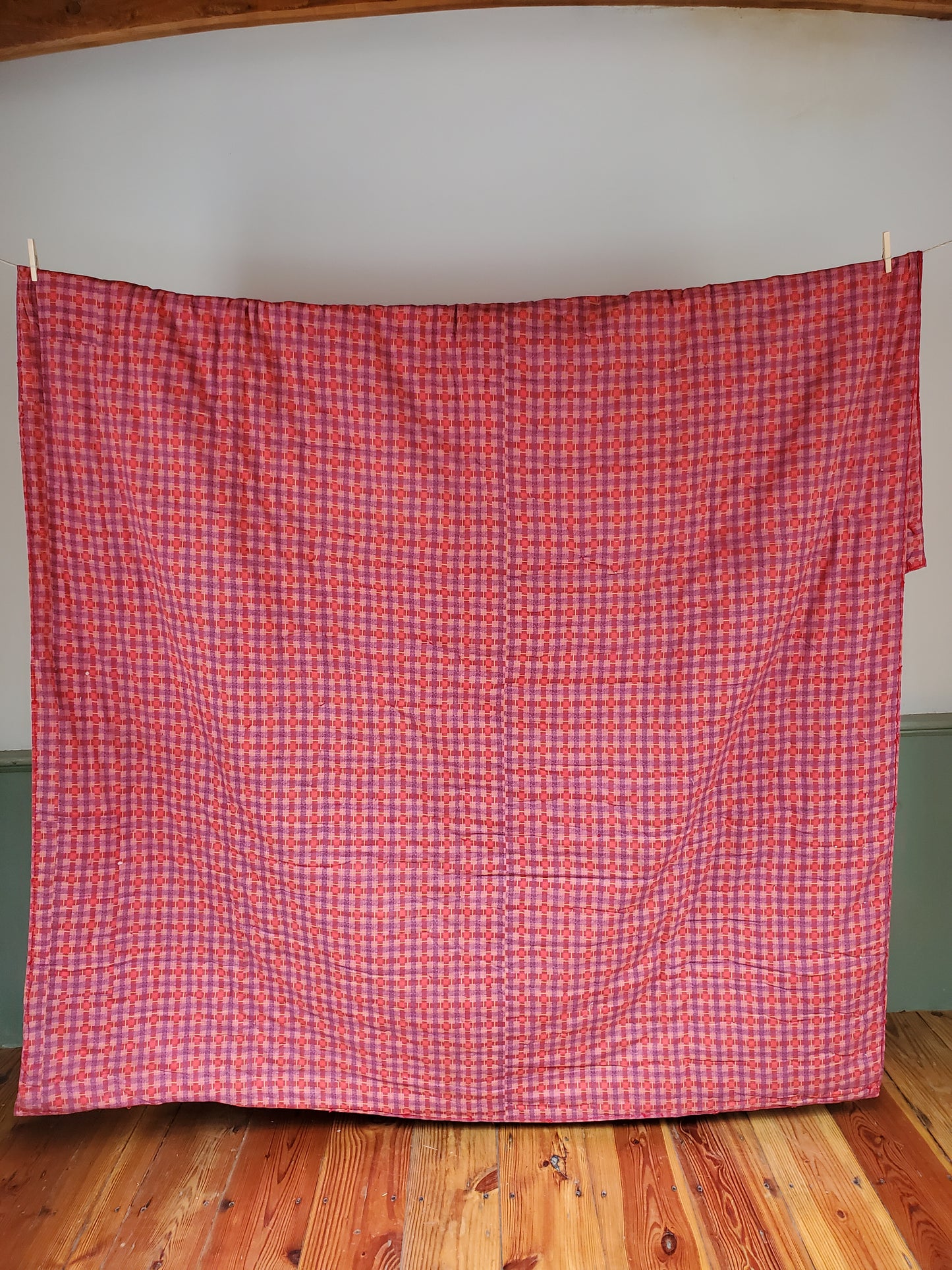 Hand Tied Star Quilt