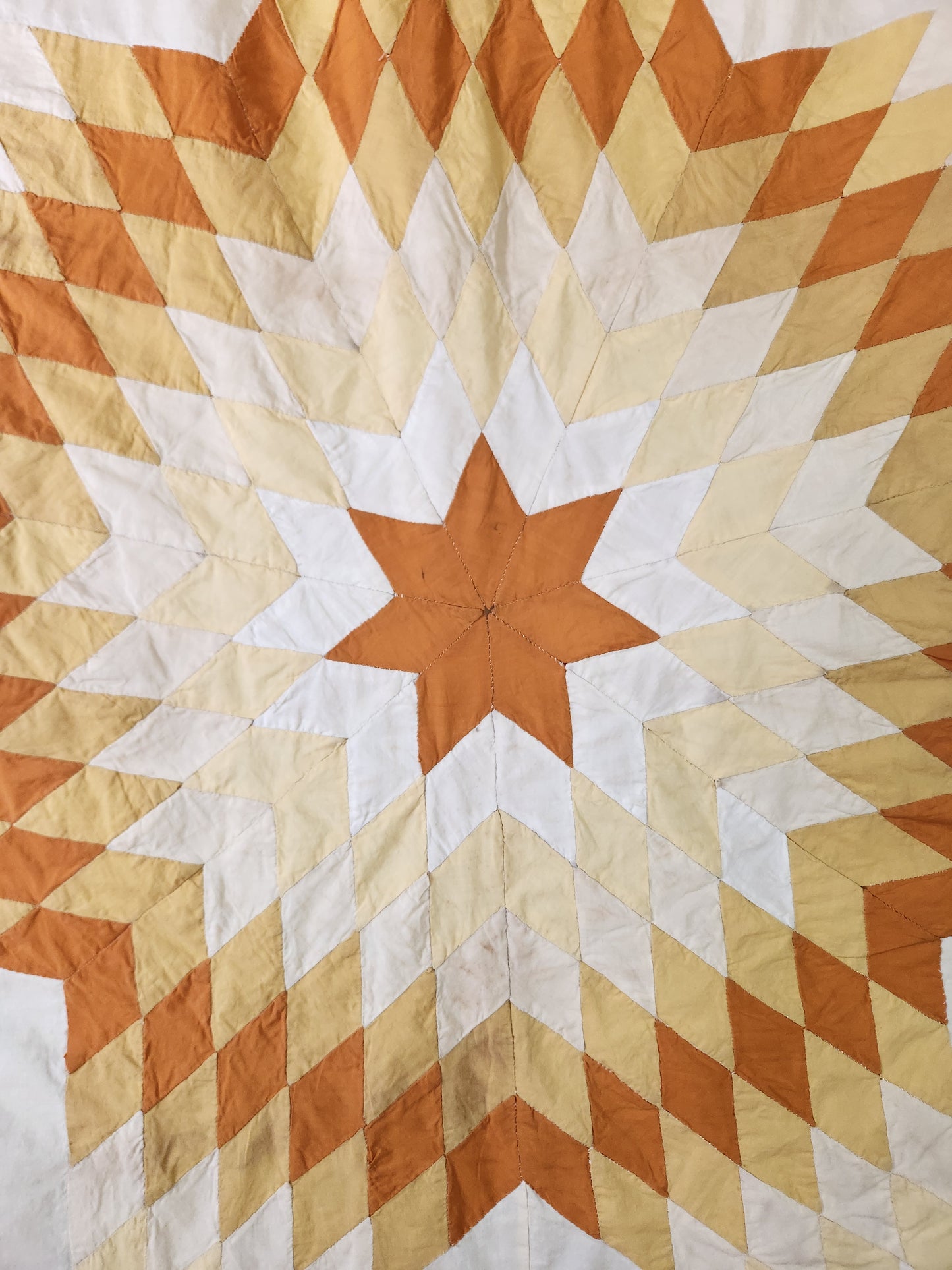 Vintage Lone Star Coverlet c1940 (B)