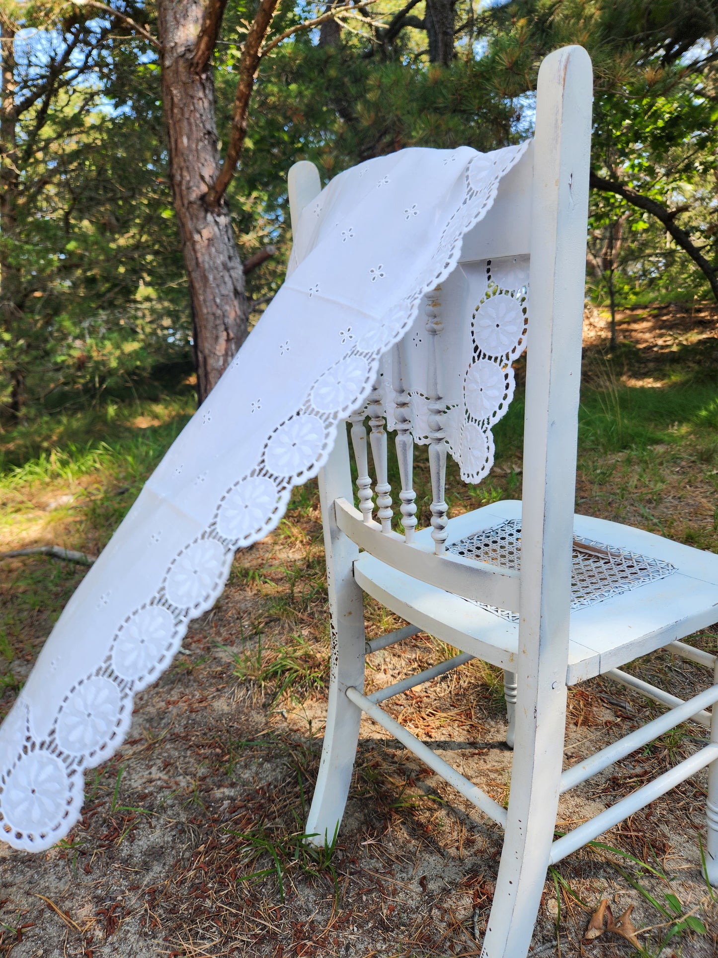 Vintage Cotton Table Runner