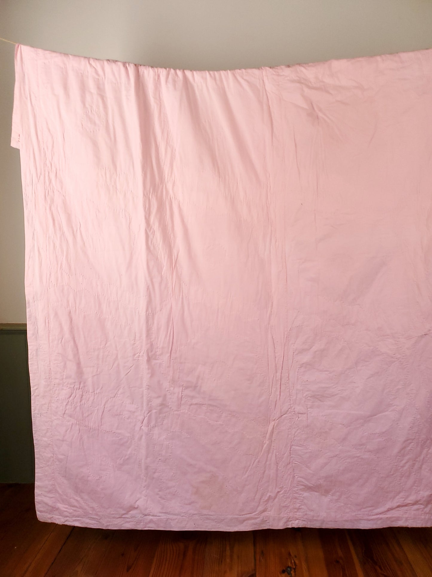 Pink Hexagon Quilt