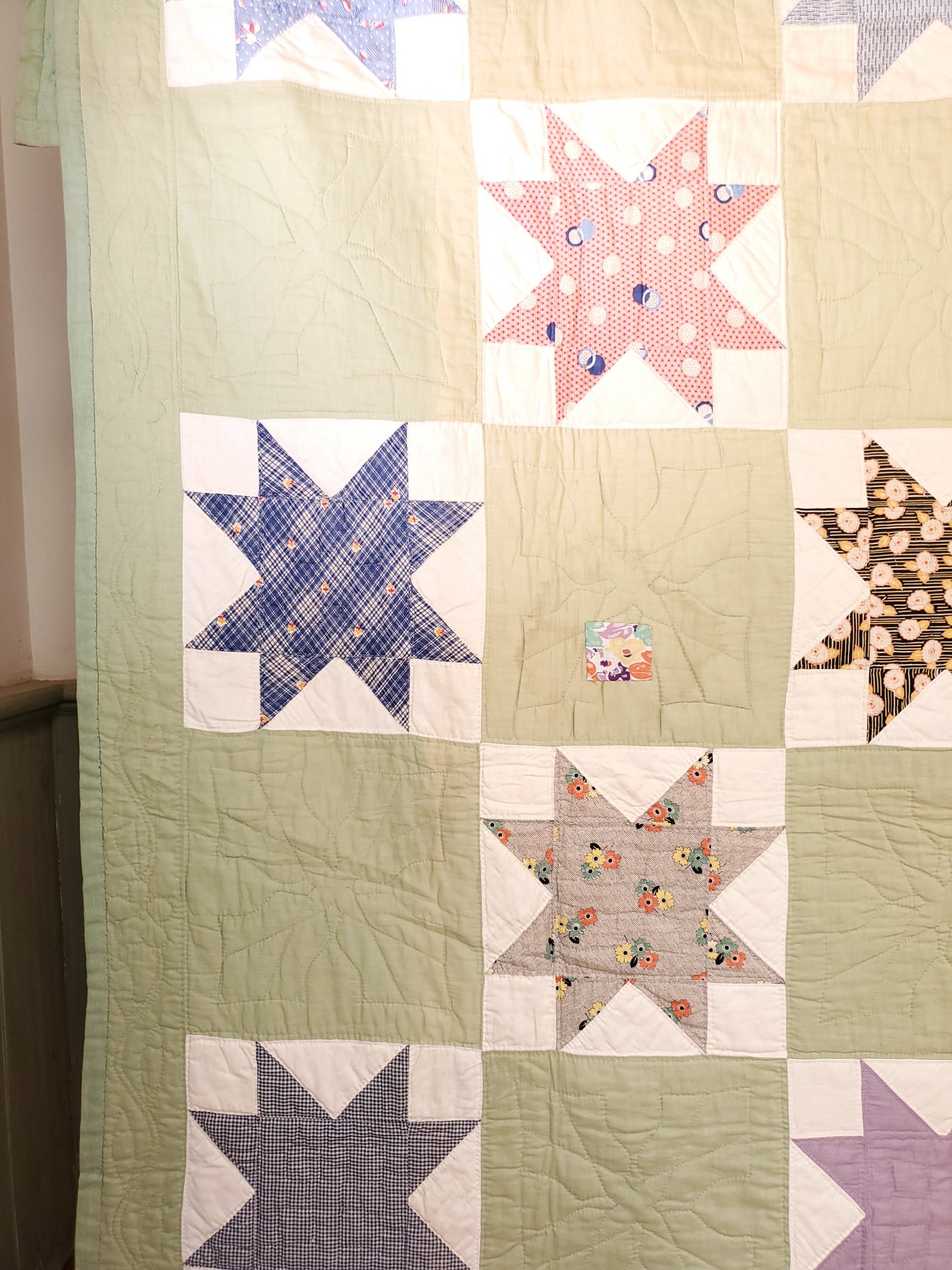 Evening Star Quilt c1930