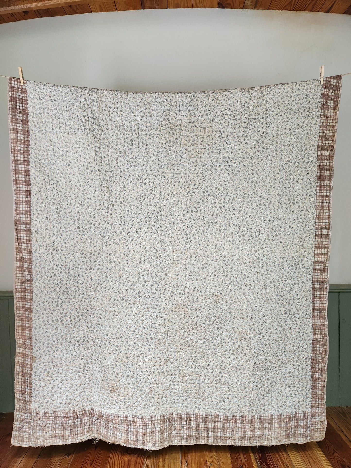 19th Century Antique Patchwork Quilt