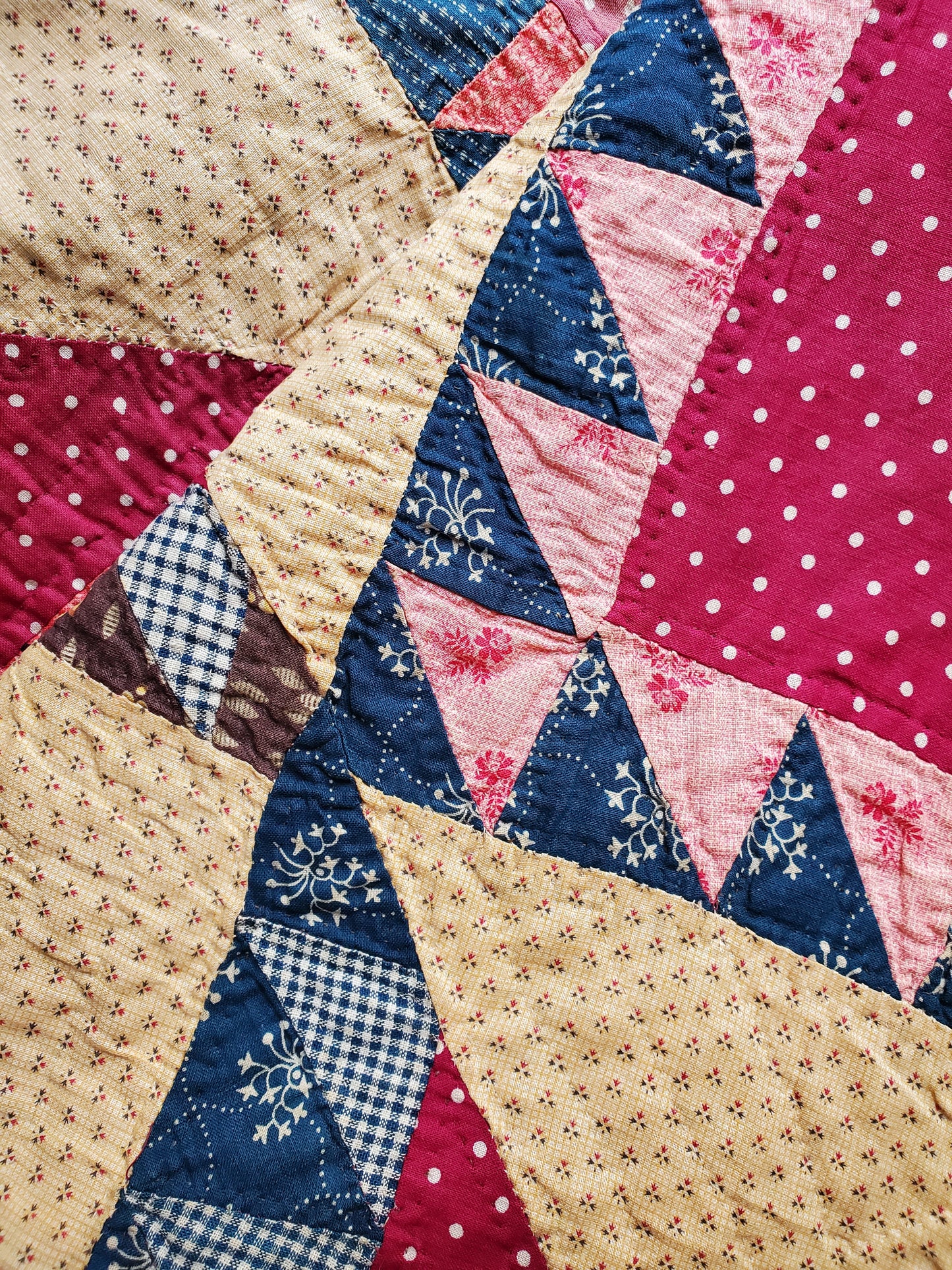 Calico Antique Quilt