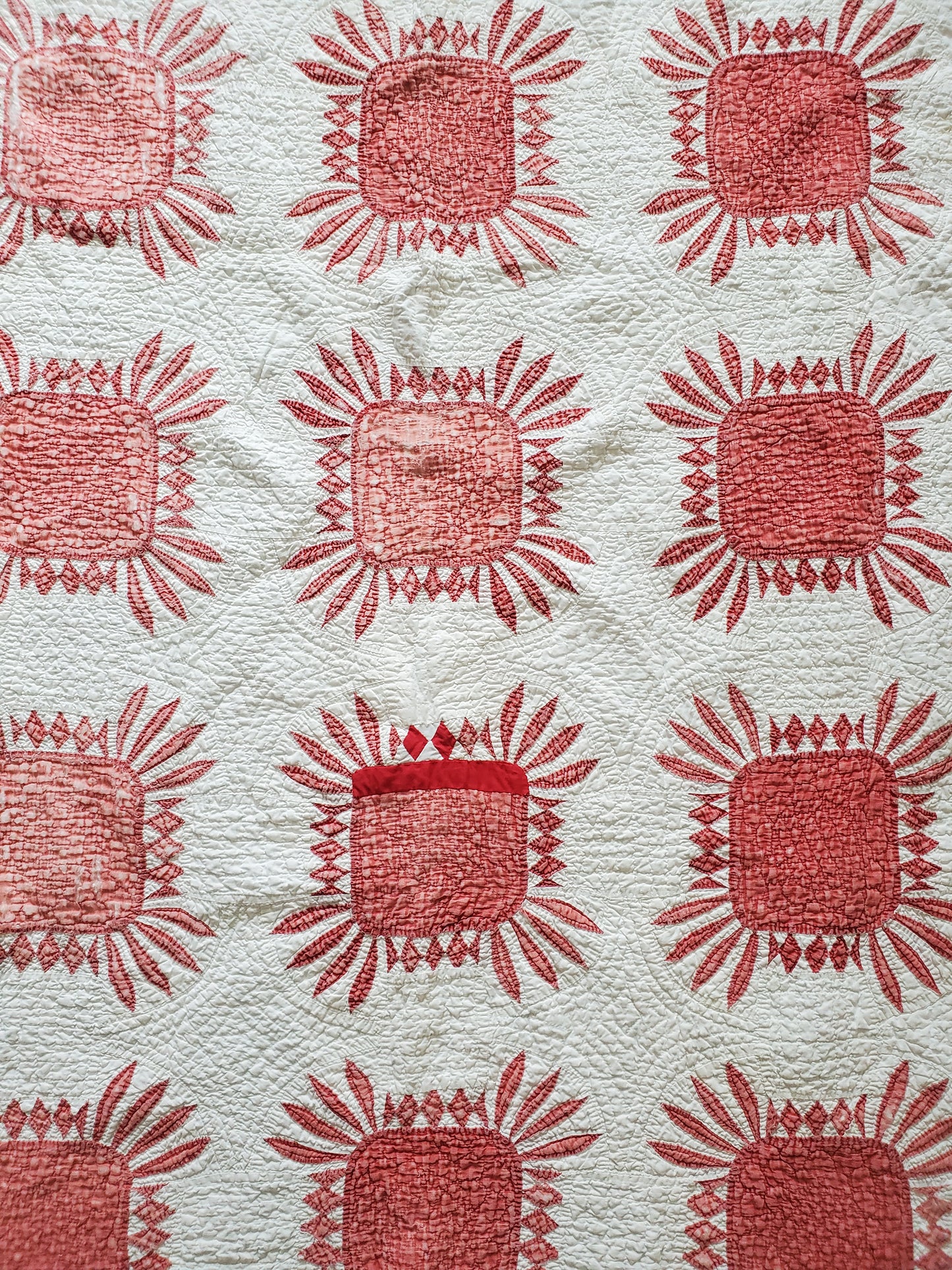 Hand Pieced Antique Quilt
