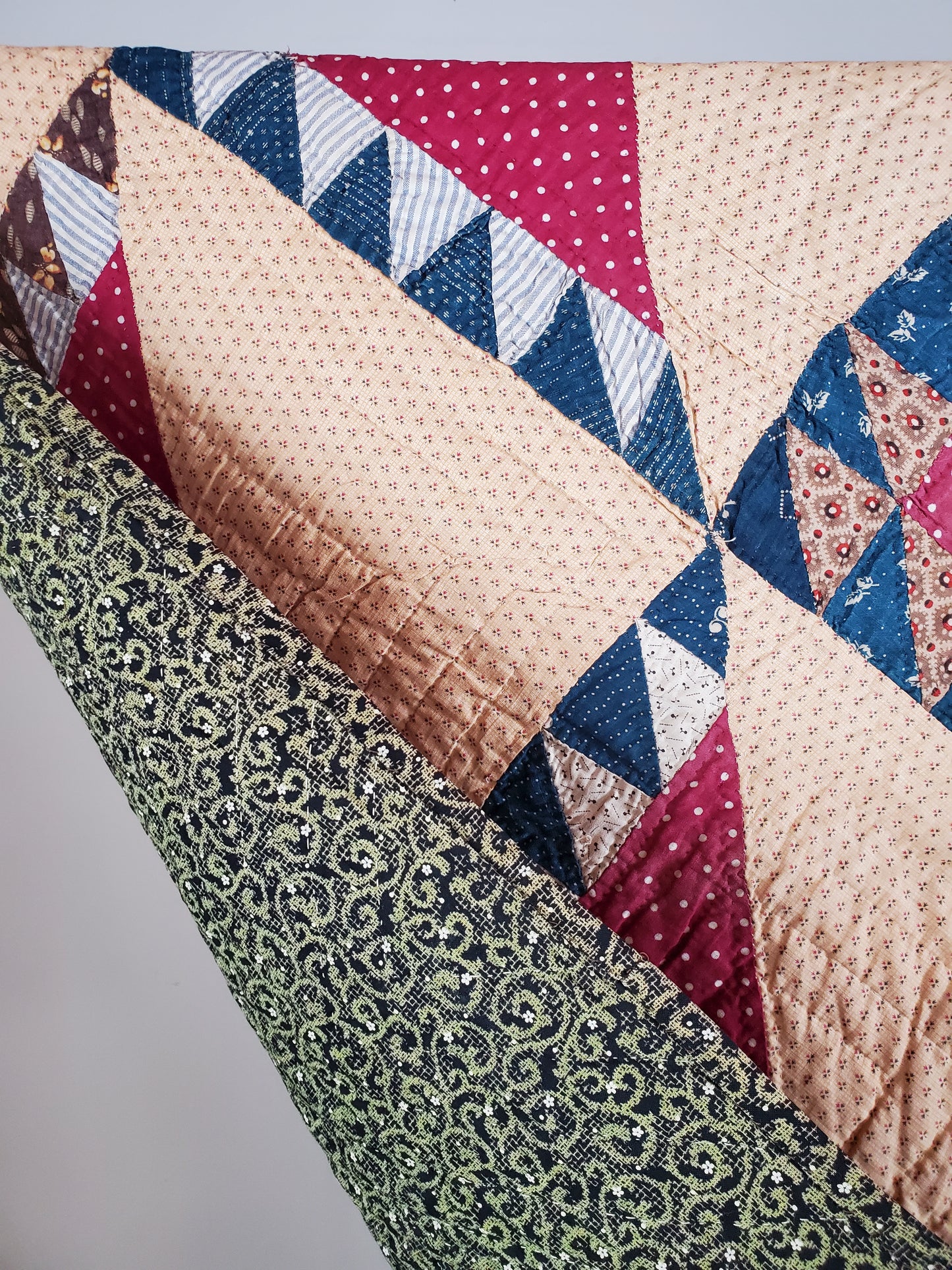 Calico Antique Quilt