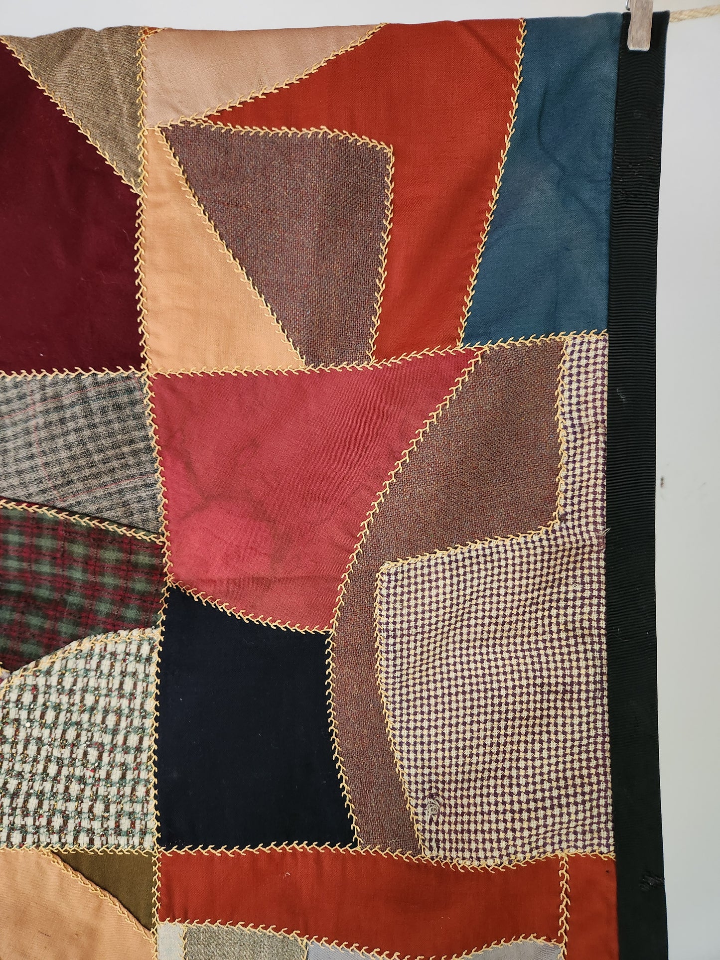 Antique Crazy Quilt c1900
