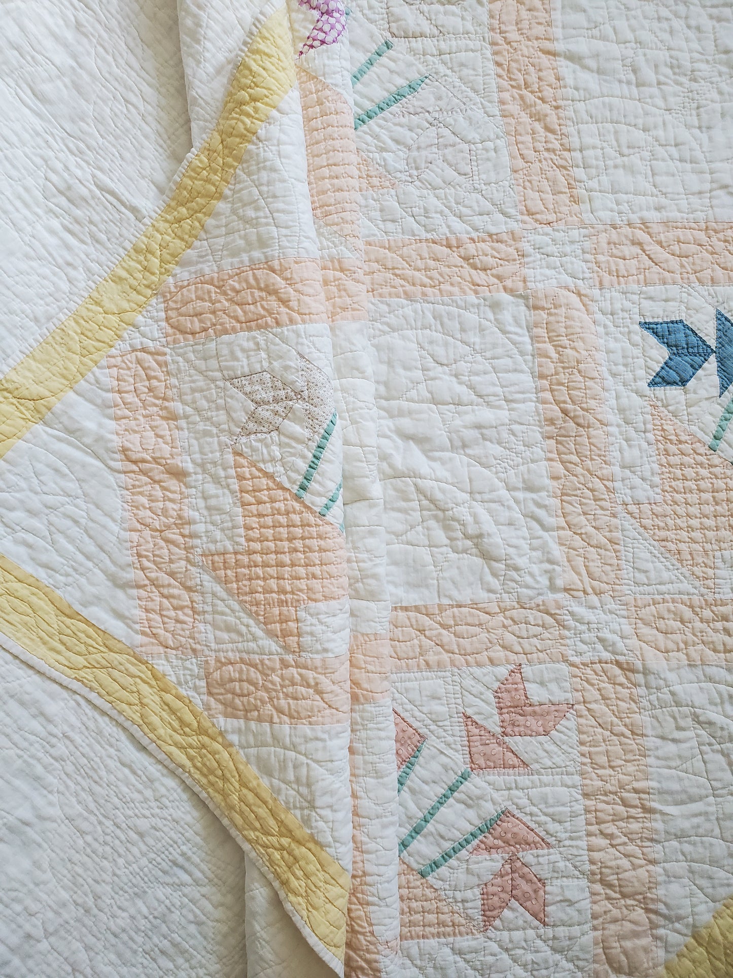 Vintage Lily Quilt 1929