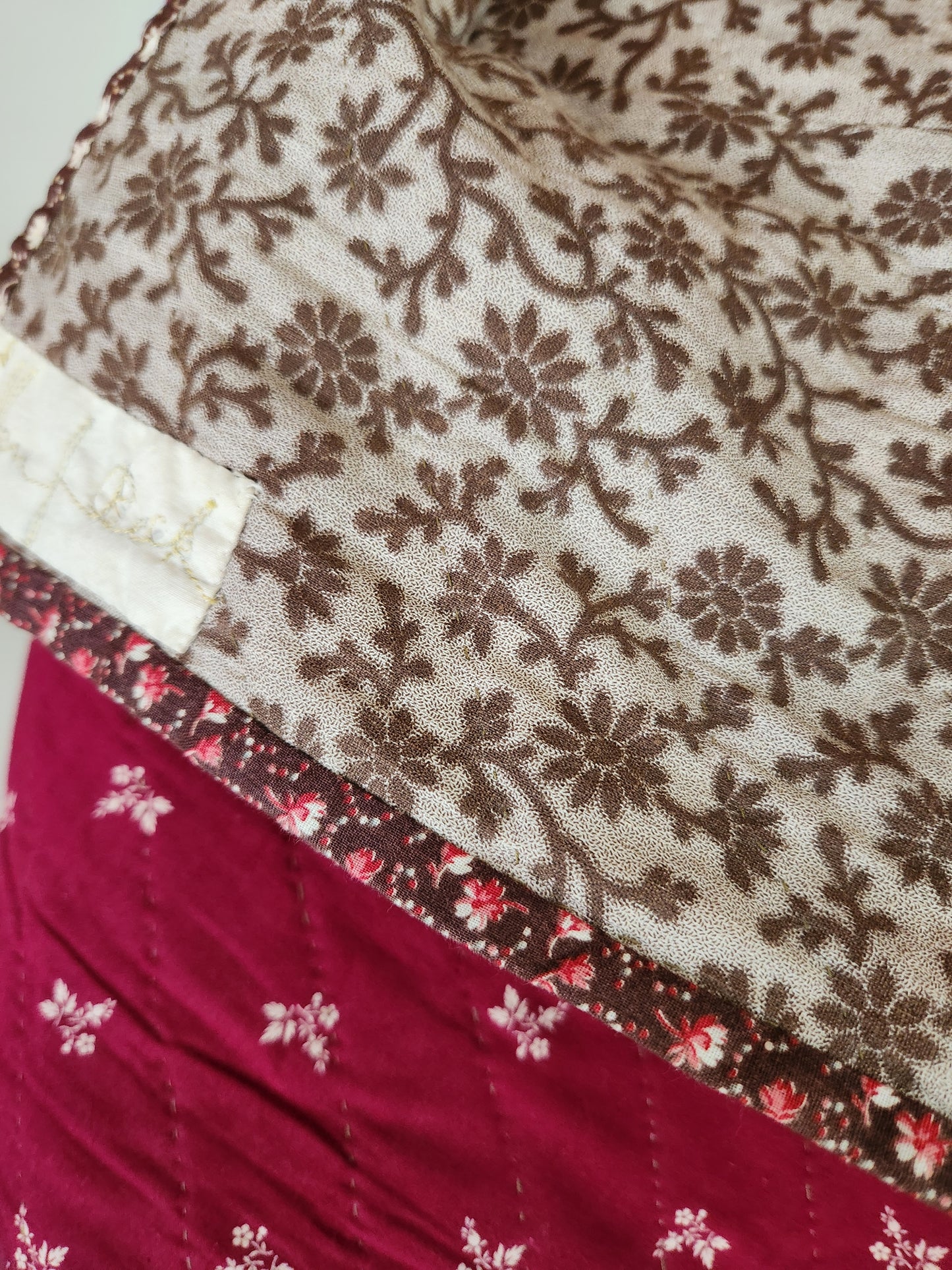 Mint Condition 19th Century Patchwork Quilt