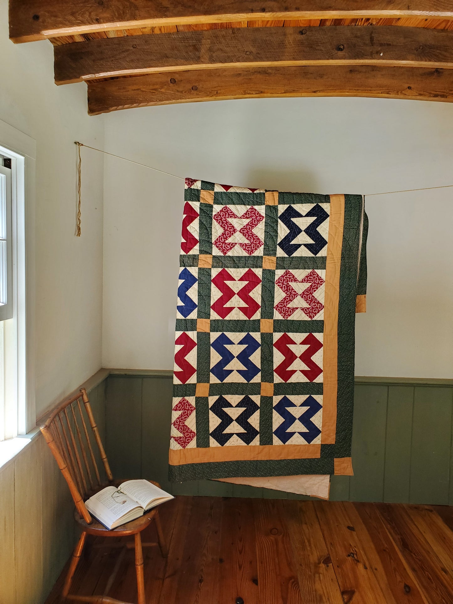 Antique Patchwork Quilt c1890