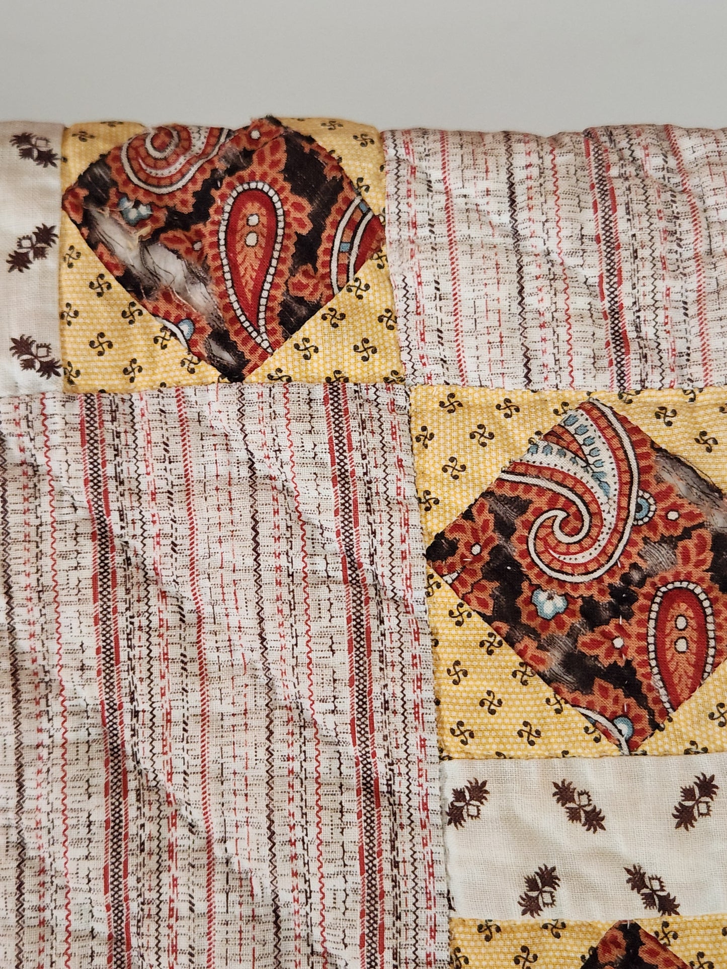 19th Century Antique Patchwork Quilt