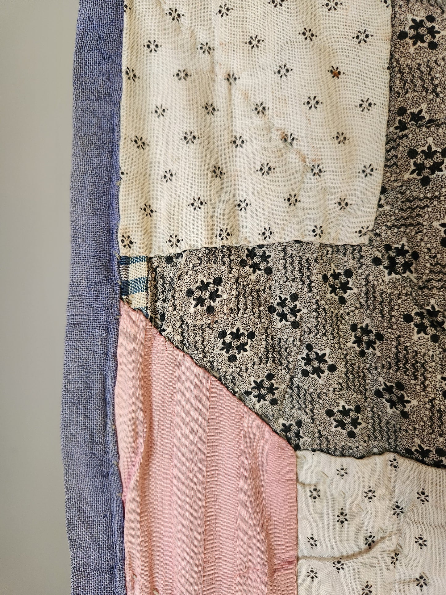 Primitive Patchwork Quilt c1900