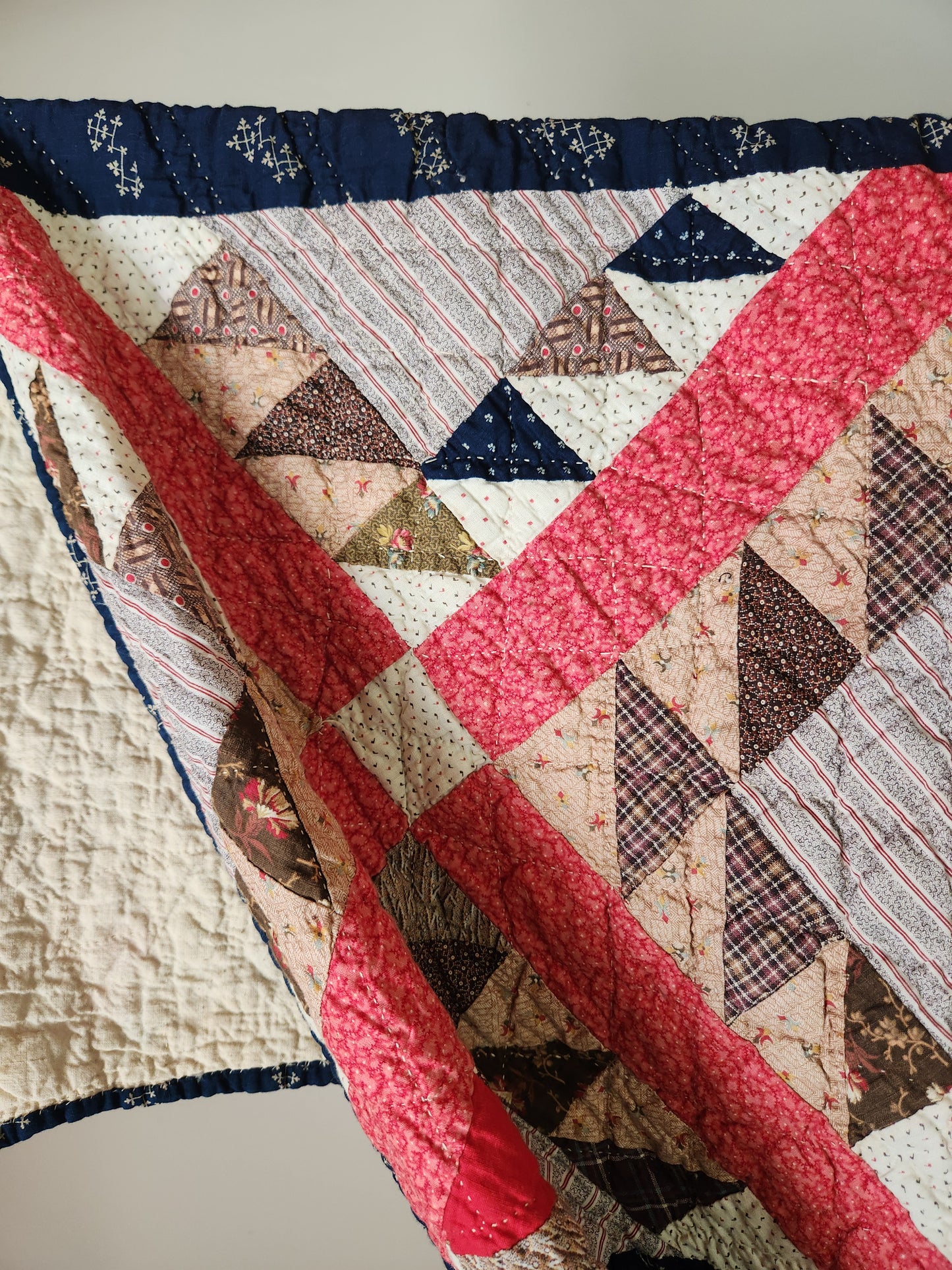 Antique Patchwork Quilt c1890